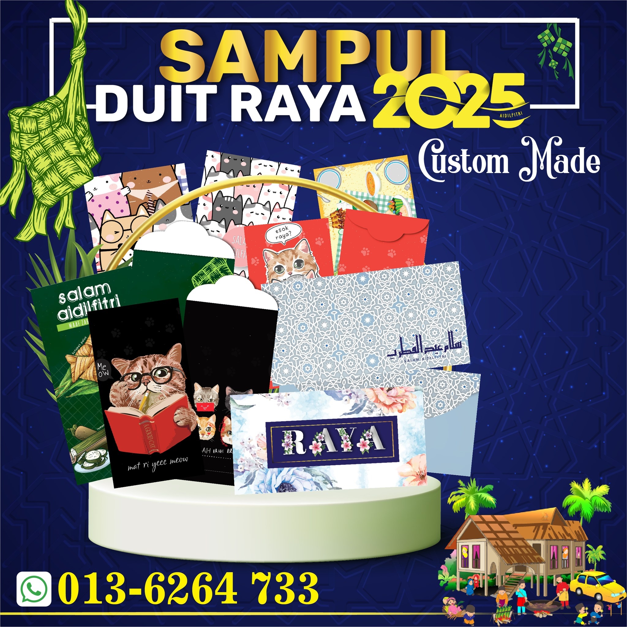 Printing Sampul Raya... - Printing Sampul Raya Custom Made
