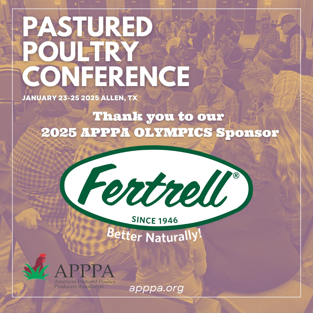 APPPA - 🎉 Thank You @thefertrellcompany for Sponsoring...