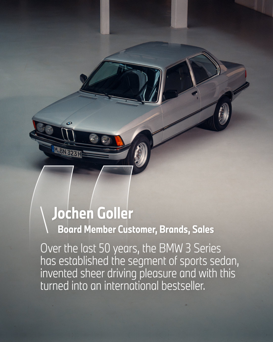 BMW - 50 years of iconic innovation 🚀 For half a century, the BMW 3 ...