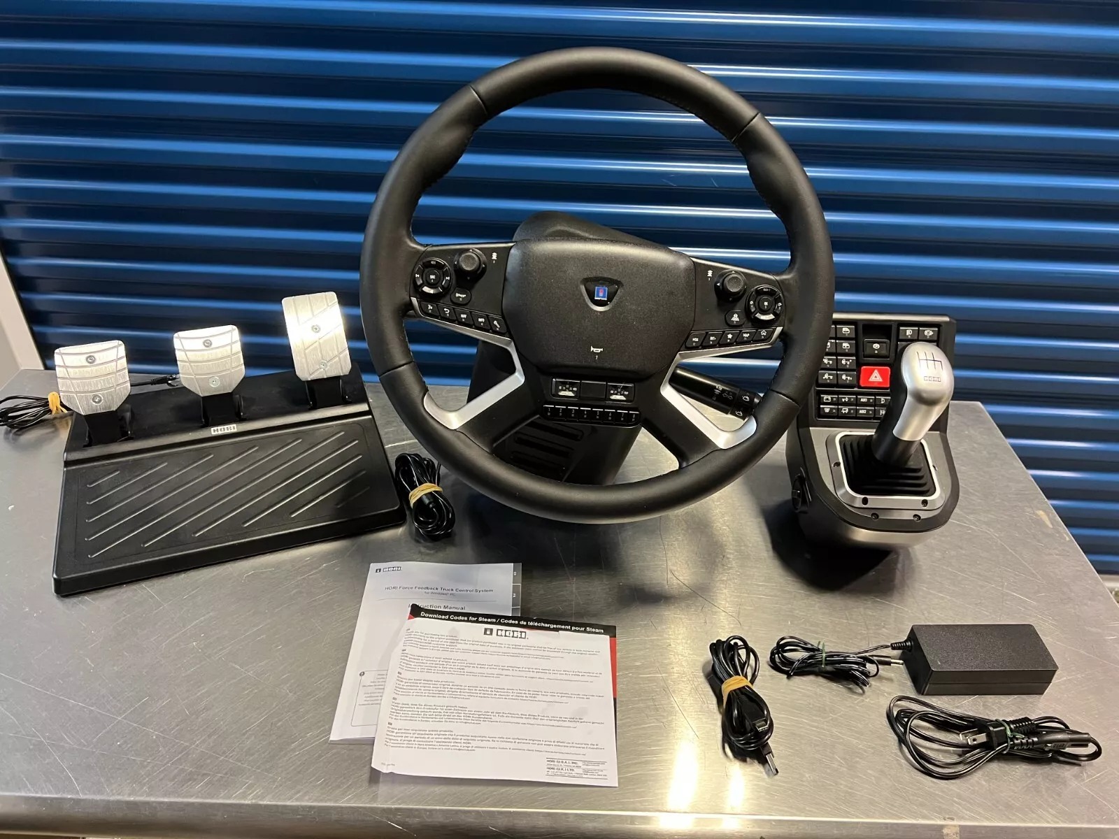 Hori Force Feedback Truck Control System for PC Windows 11/10 