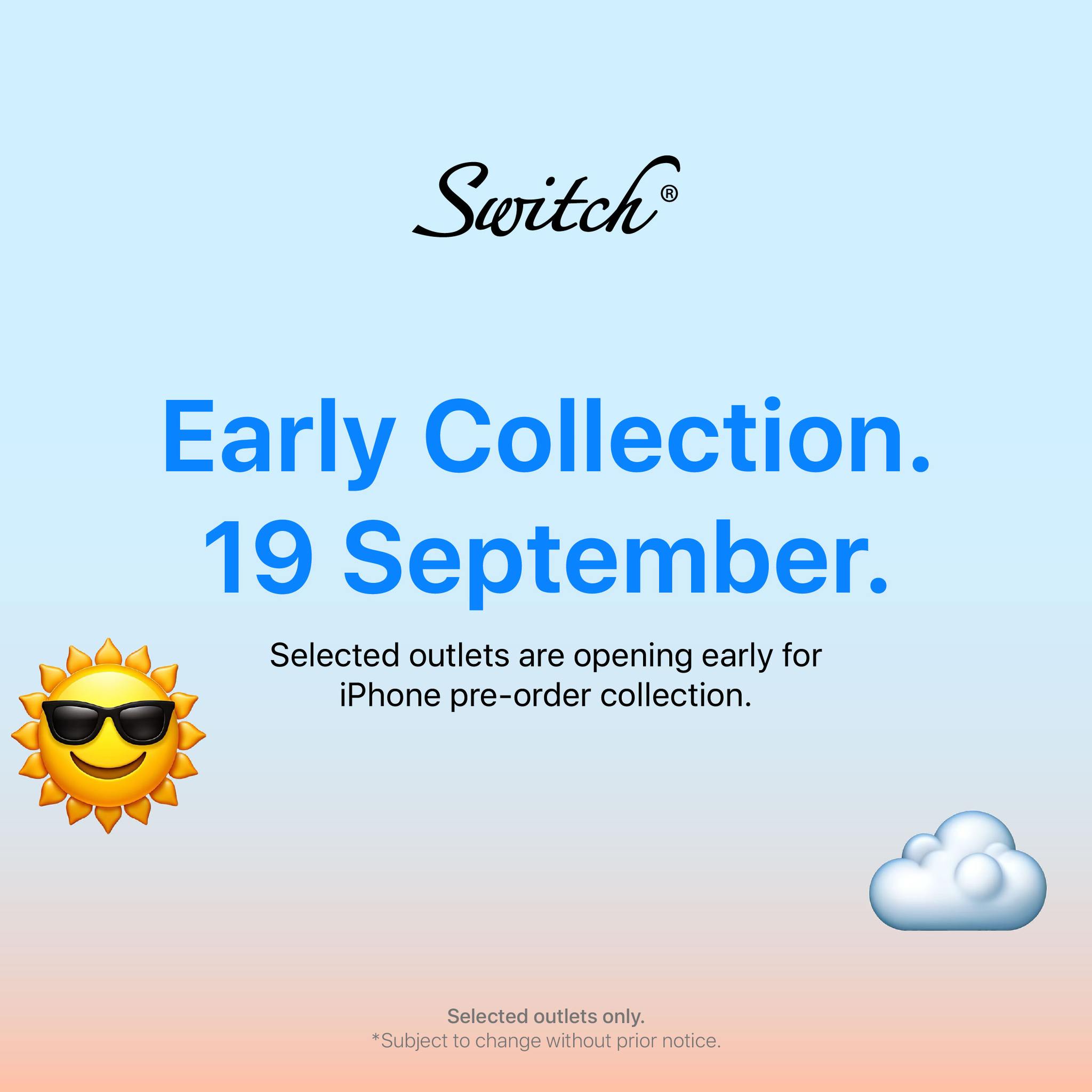 Switch - The moment is almost here! 🤩 In just 2 days,... | Facebook