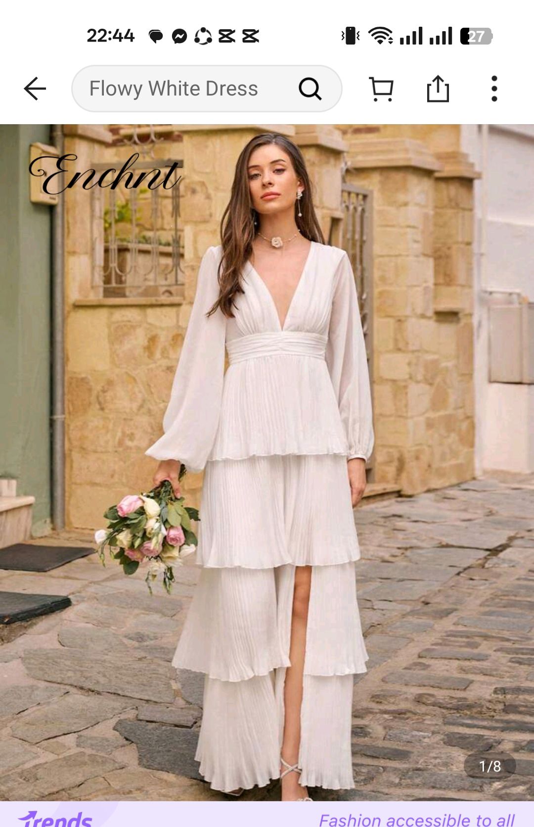 LF this kind of dress for prenup. Small-medium