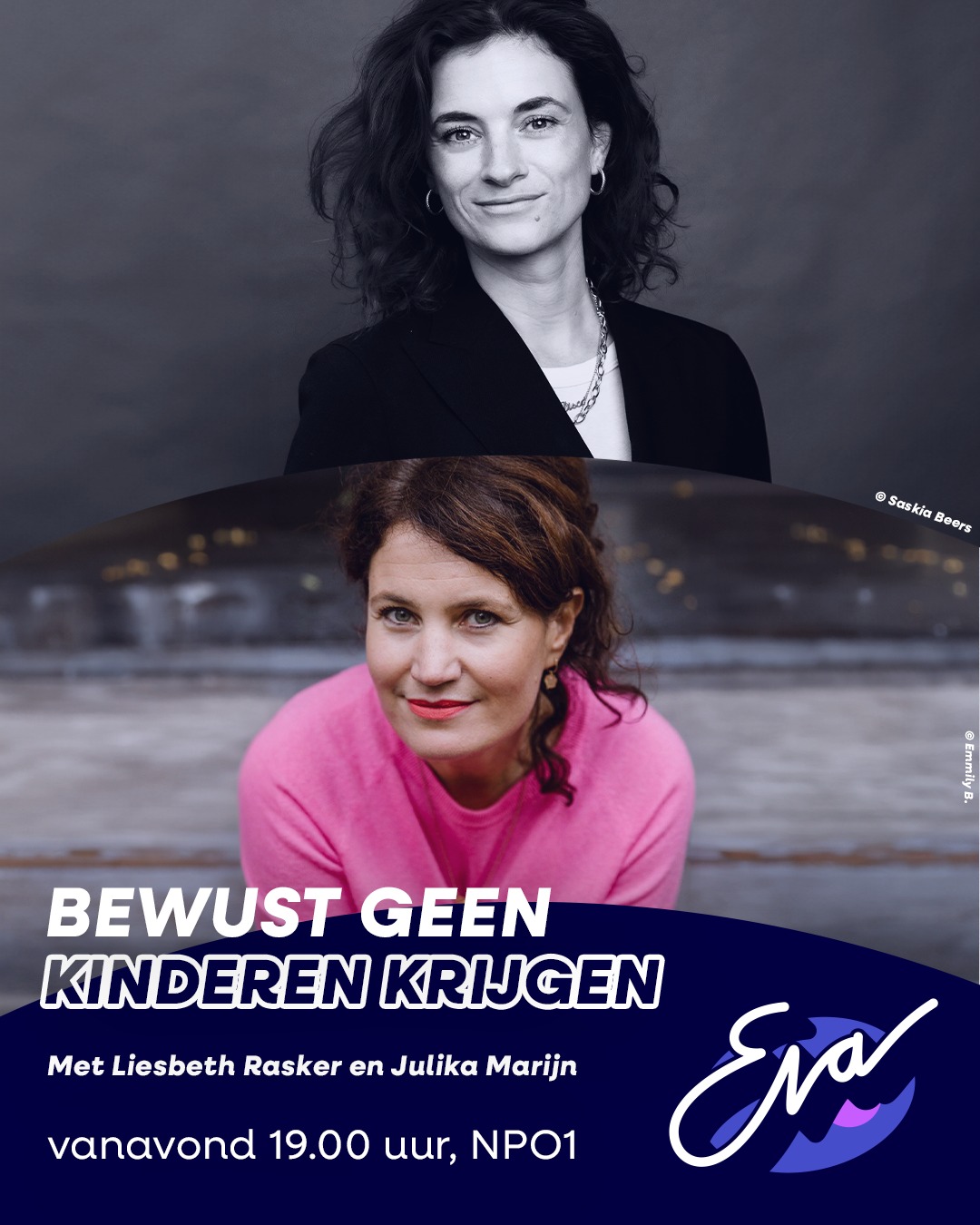 Eva - Een vrouw hoort kinderen te krijgen. Als dat niet zo is, klopt er ...
