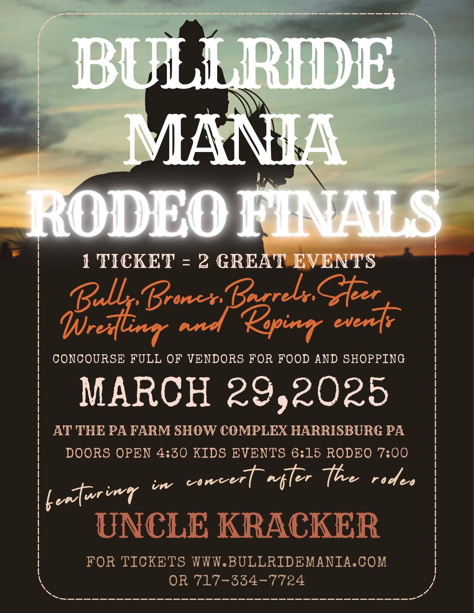 Bullride Mania Rodeo Company | Fredonia PA