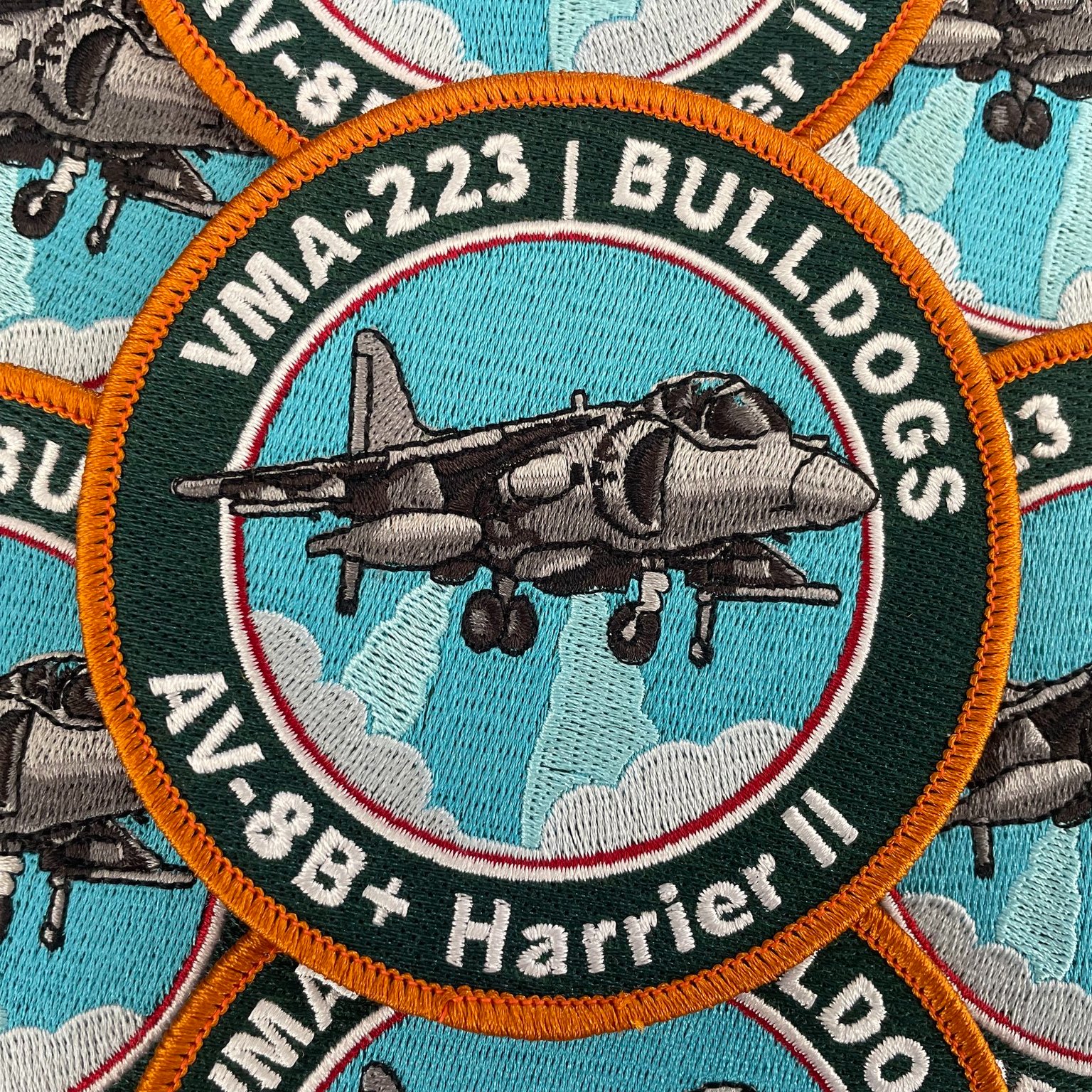 New AV-8B Harrier II patch available at NAS Wildwood Aviation Museum