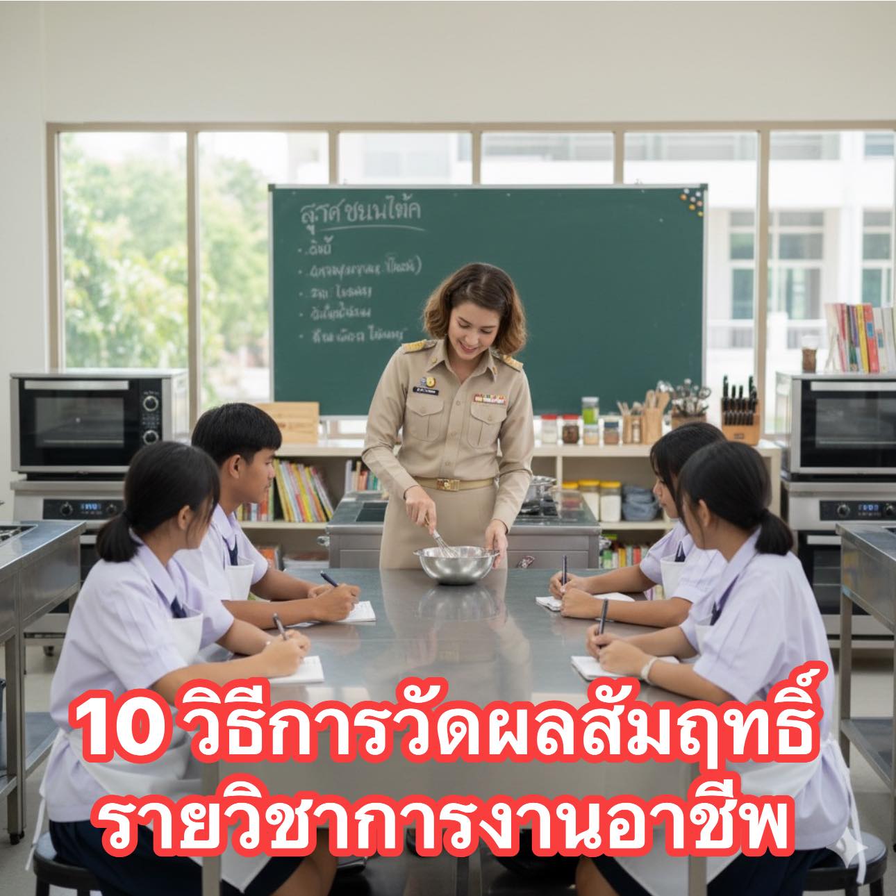 ครูสาวคหกรรม - 10 วิธีการวัดผลสัมฤทธิ์รายวิชาการงานอาชีพ... | Facebook