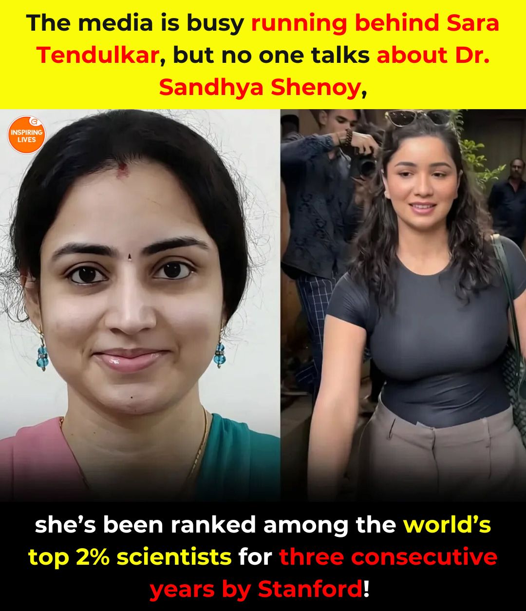 Inspiring - While the media runs behind celebrity stories, few talk ...