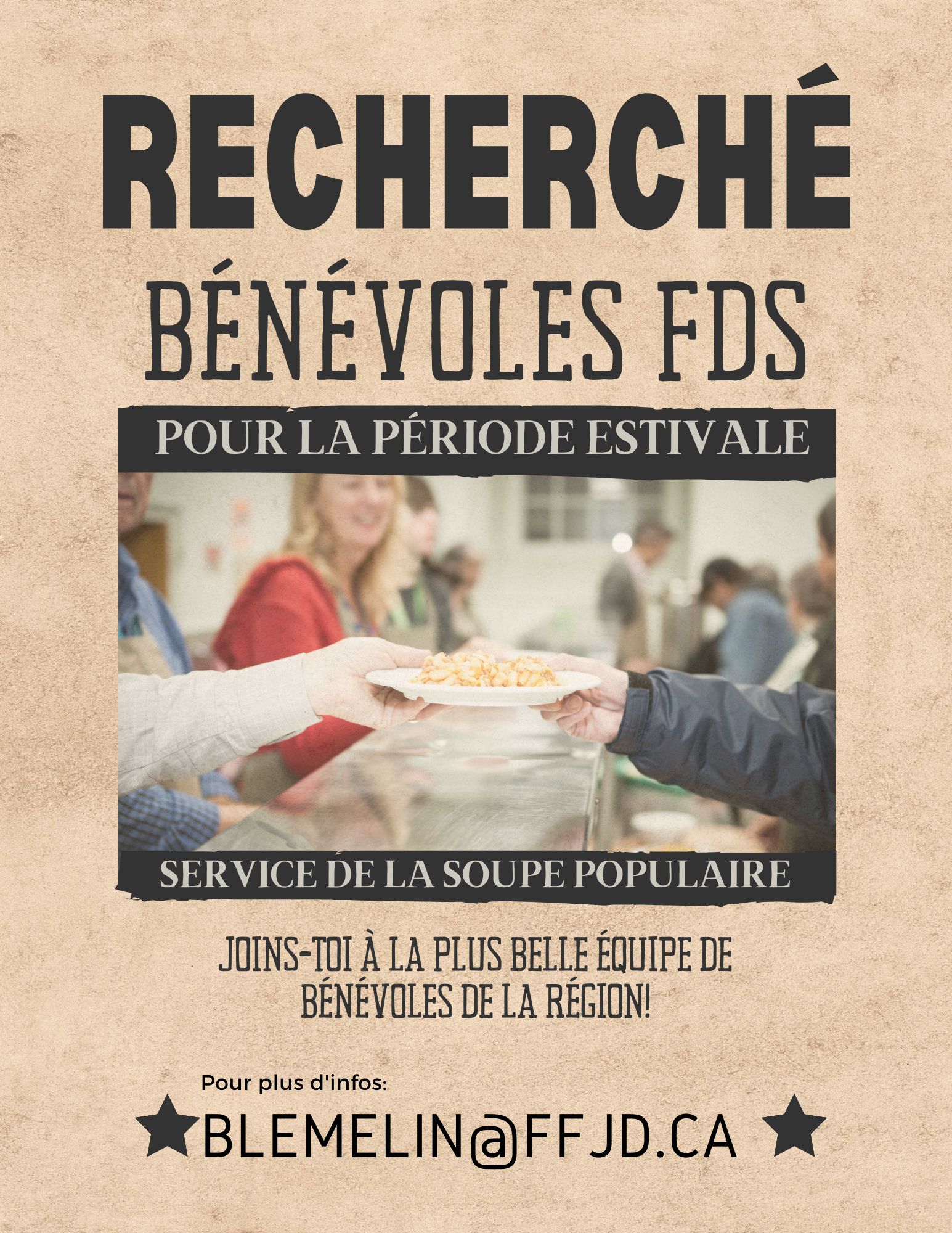 Fondation - Nous sommes à la recherche de bénévoles pour combler des ...