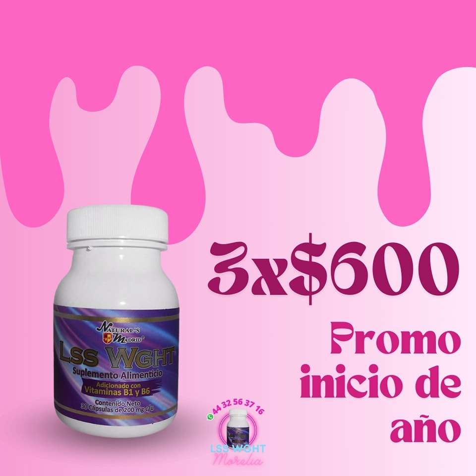 Less Weight Cápsulas Morelia LSS WGHT