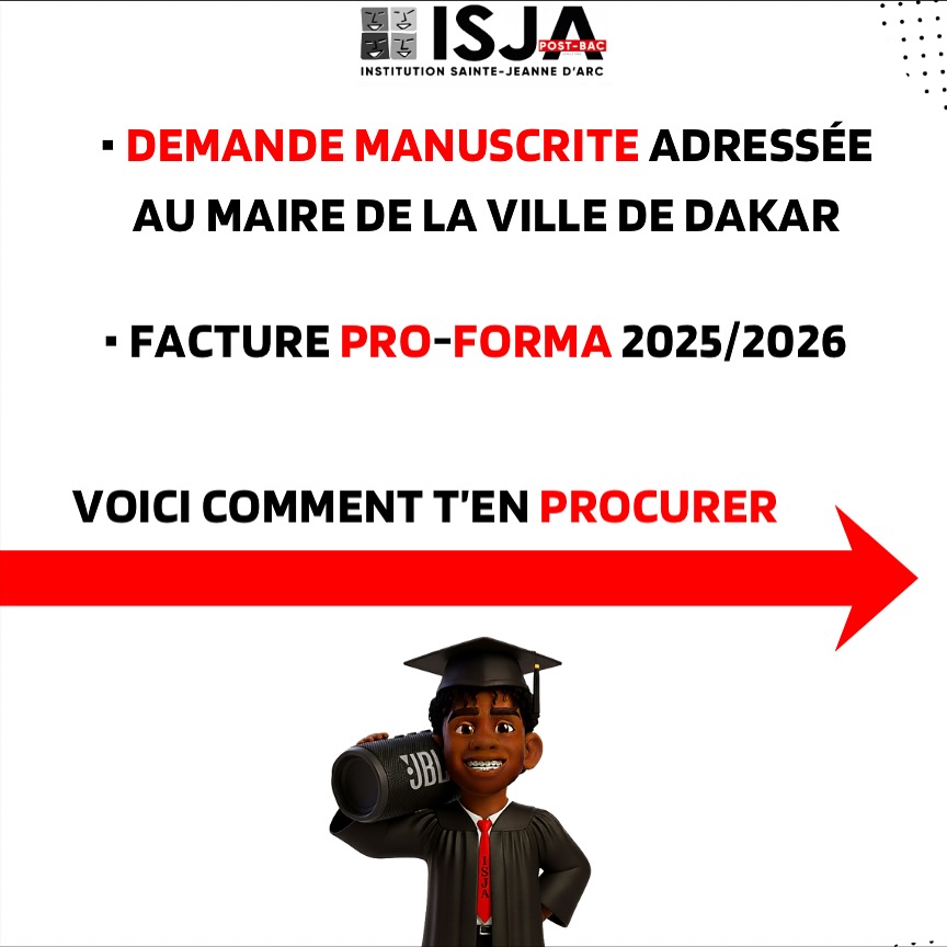Institution Sainte Jeanne d'Arc Post Bac | Dakar