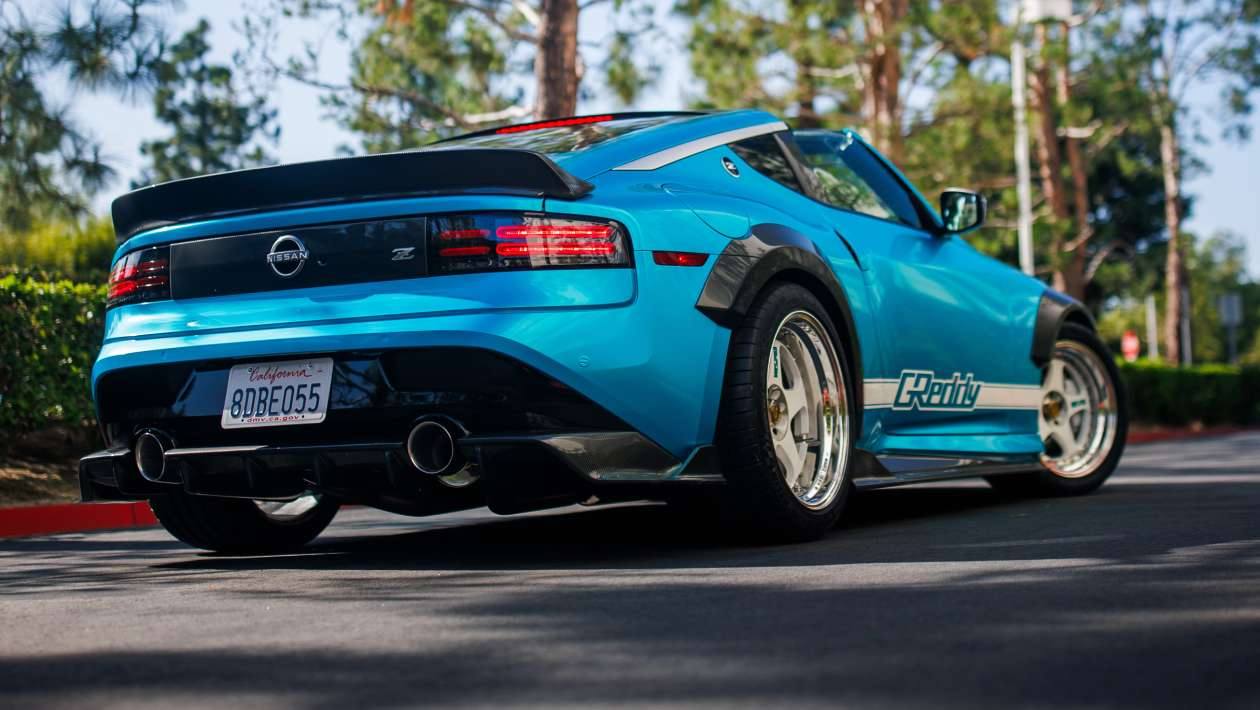 Nissan has gone back to the '90s with the one-off Z Kaze, making