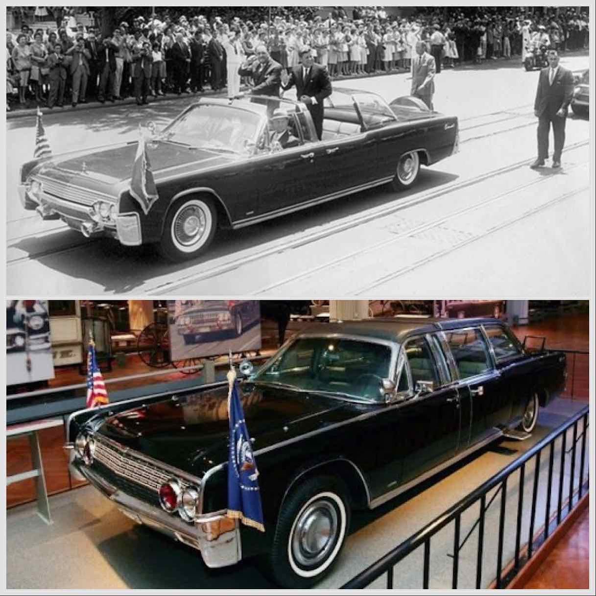 JFK's 1961 Lincoln Continental X100 parade limo