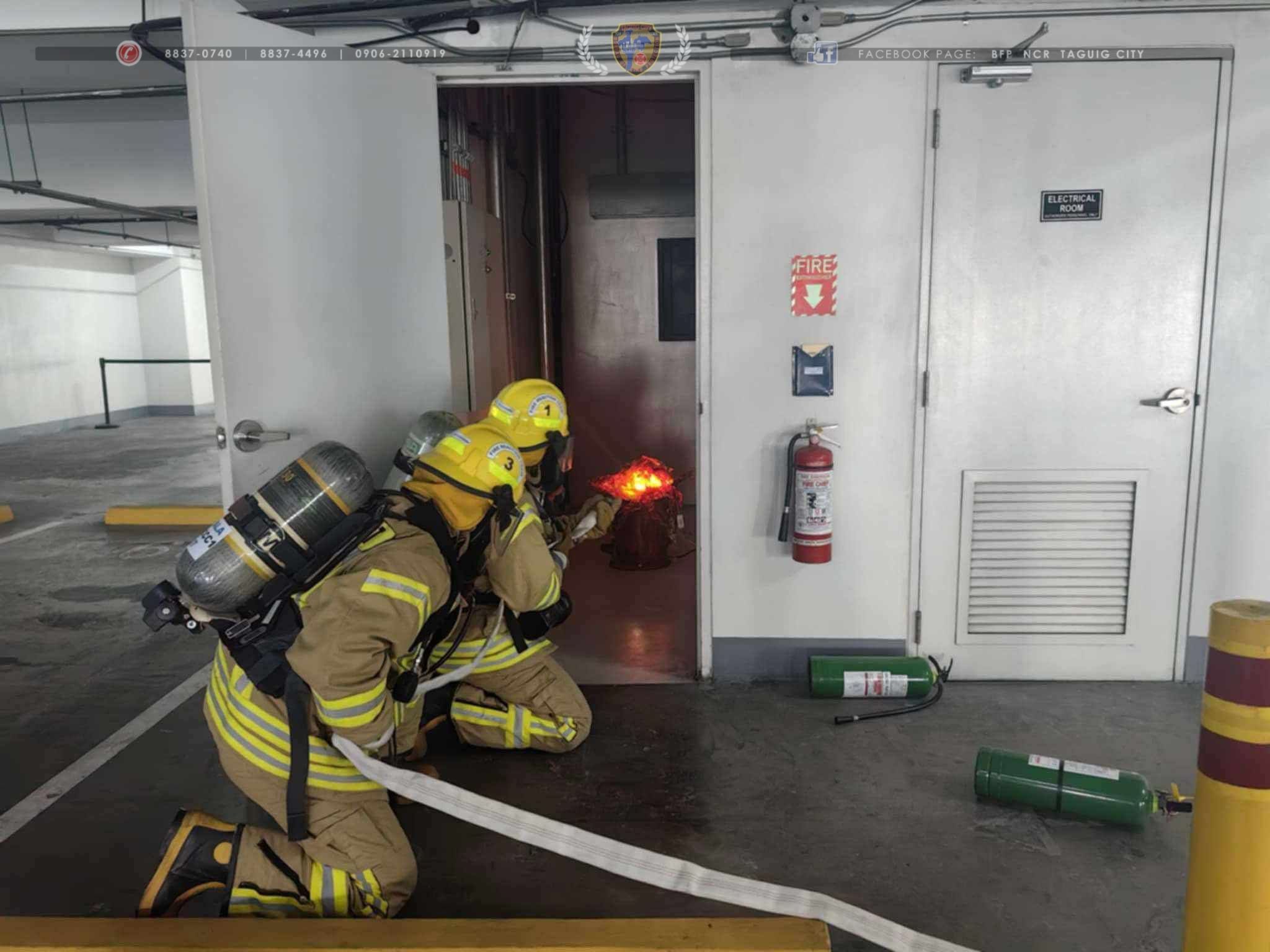 BFP - IN PHOTOS || Fire Drill at BGC Corporate Center 1 16 May 2025 ...