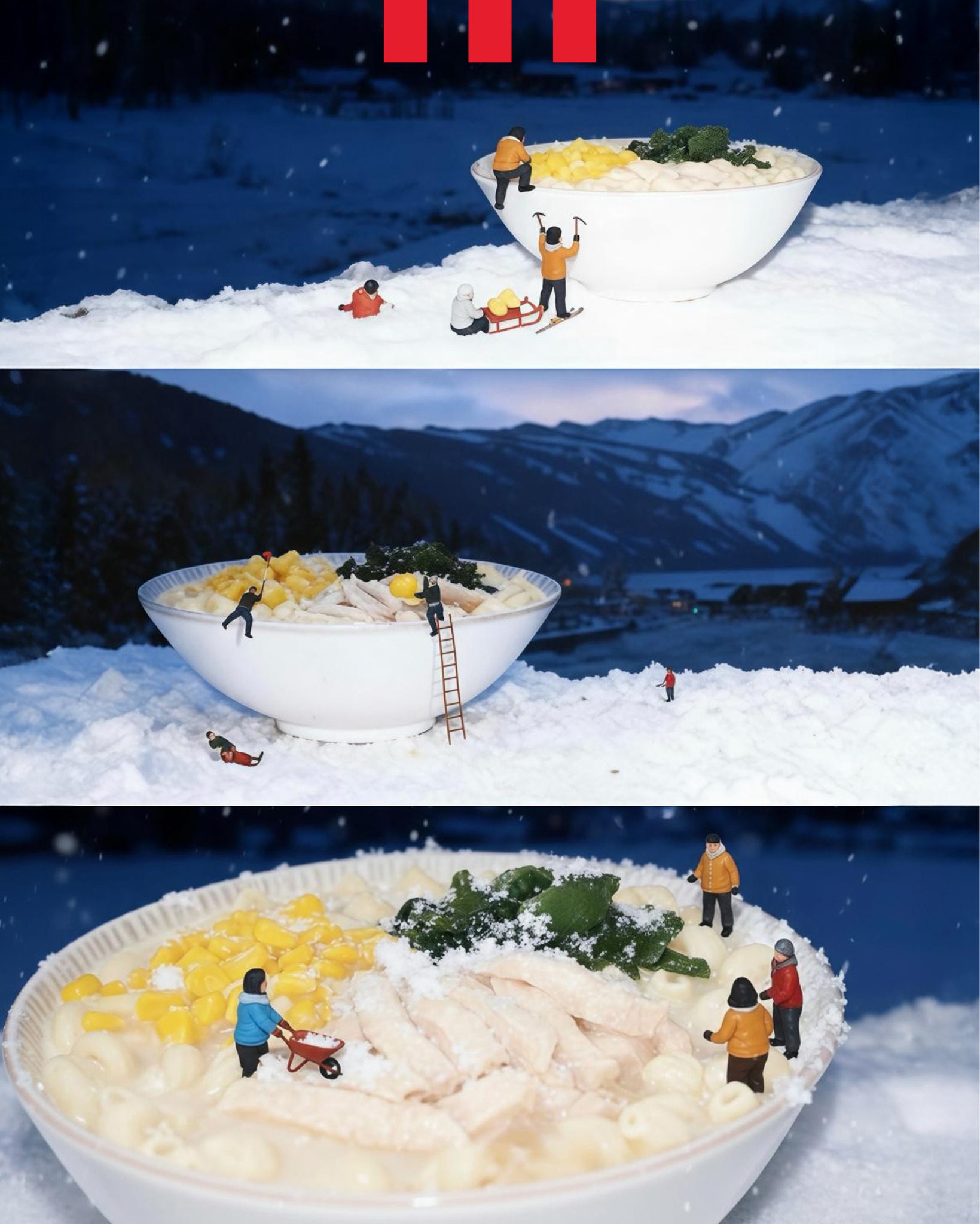 KFC - 【雪地暖心秘密！啖啖暖笠笠感覺🤍】 🌀依家嘅天氣涼涼地，特別掛住日本熱湯溫暖嘅感覺？🇯🇵 白茫茫嘅雪地上突然出現熾熱又令人雀躍嘅 ...