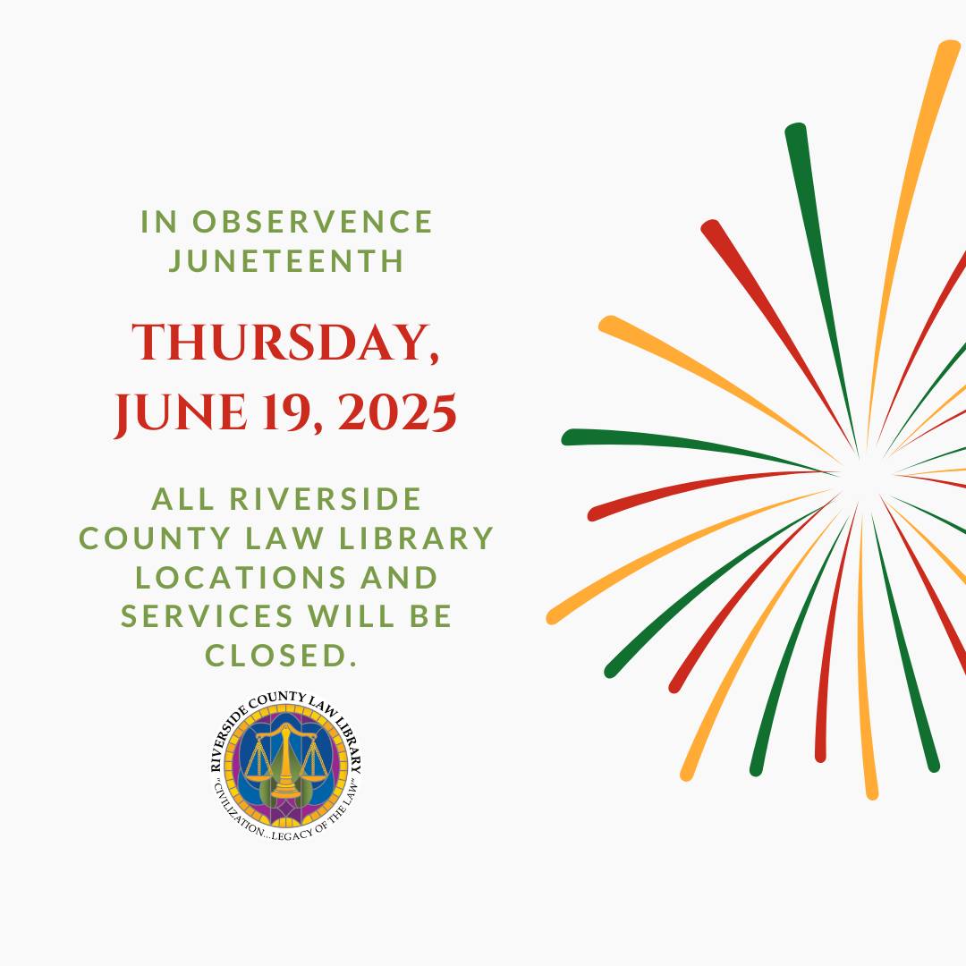 Riverside County Law Library | Riverside CA
