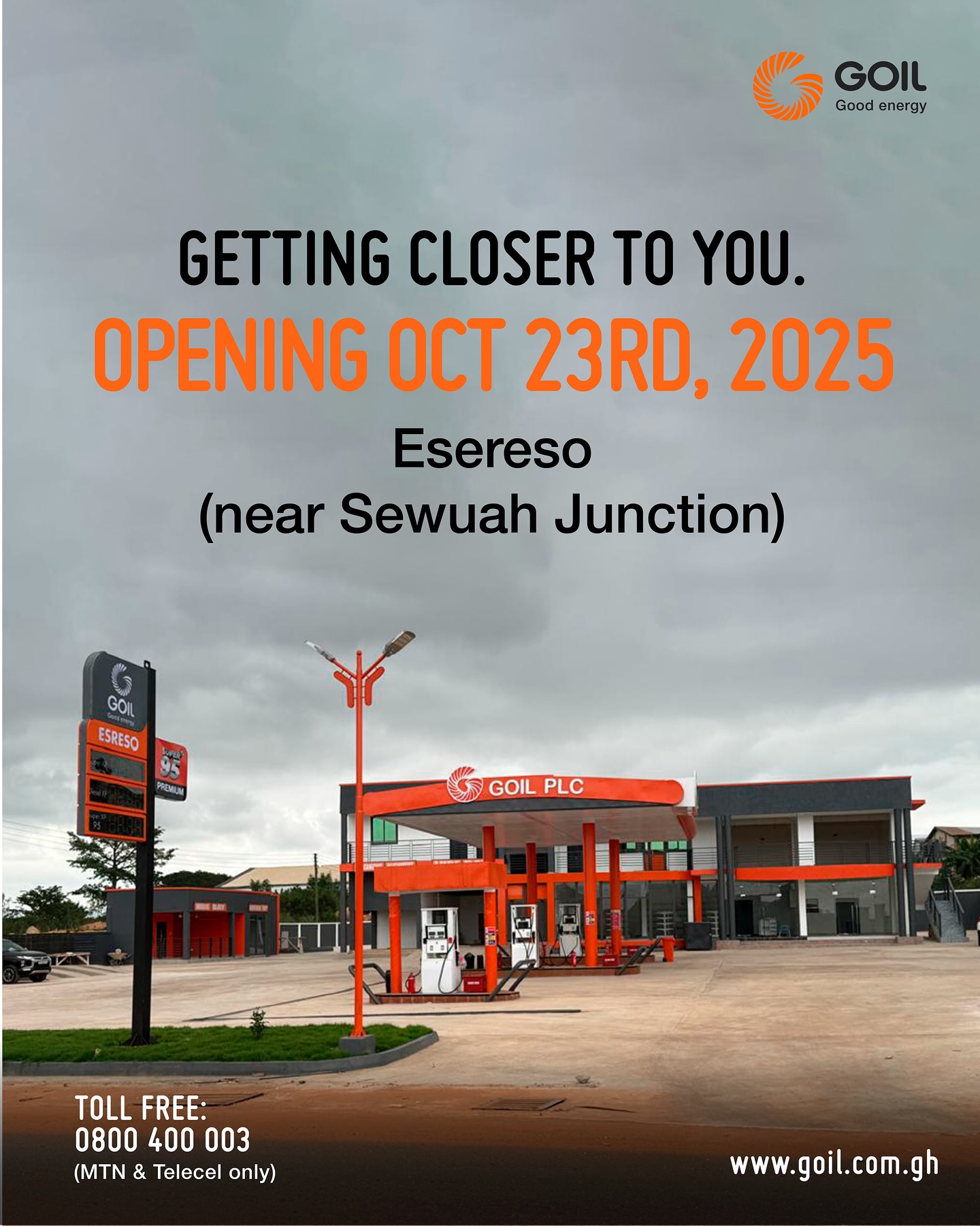 GOIL - We’re expanding to serve you better! A new GOIL Service Station ...