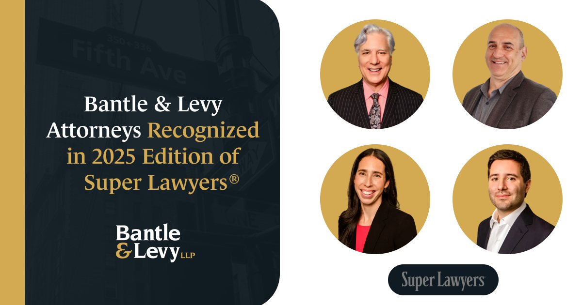 Bantle & Levy is proud to announce... - Bantle & Levy LLP | Facebook