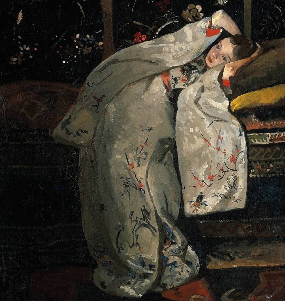 The Girl in a Kimono 1893, by George Hendrik Breitner