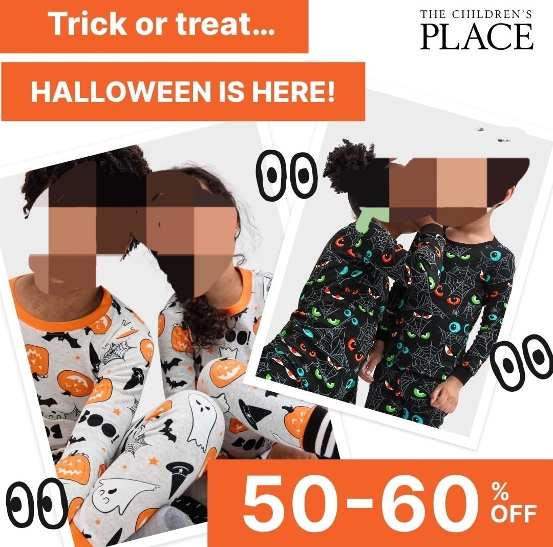 T-shirt Halloween The Children's Place Taille 16 – Manches Longues, Noir, 100% Coton, Occasion Très Bon état | Vêtement Fille Thème Halloween