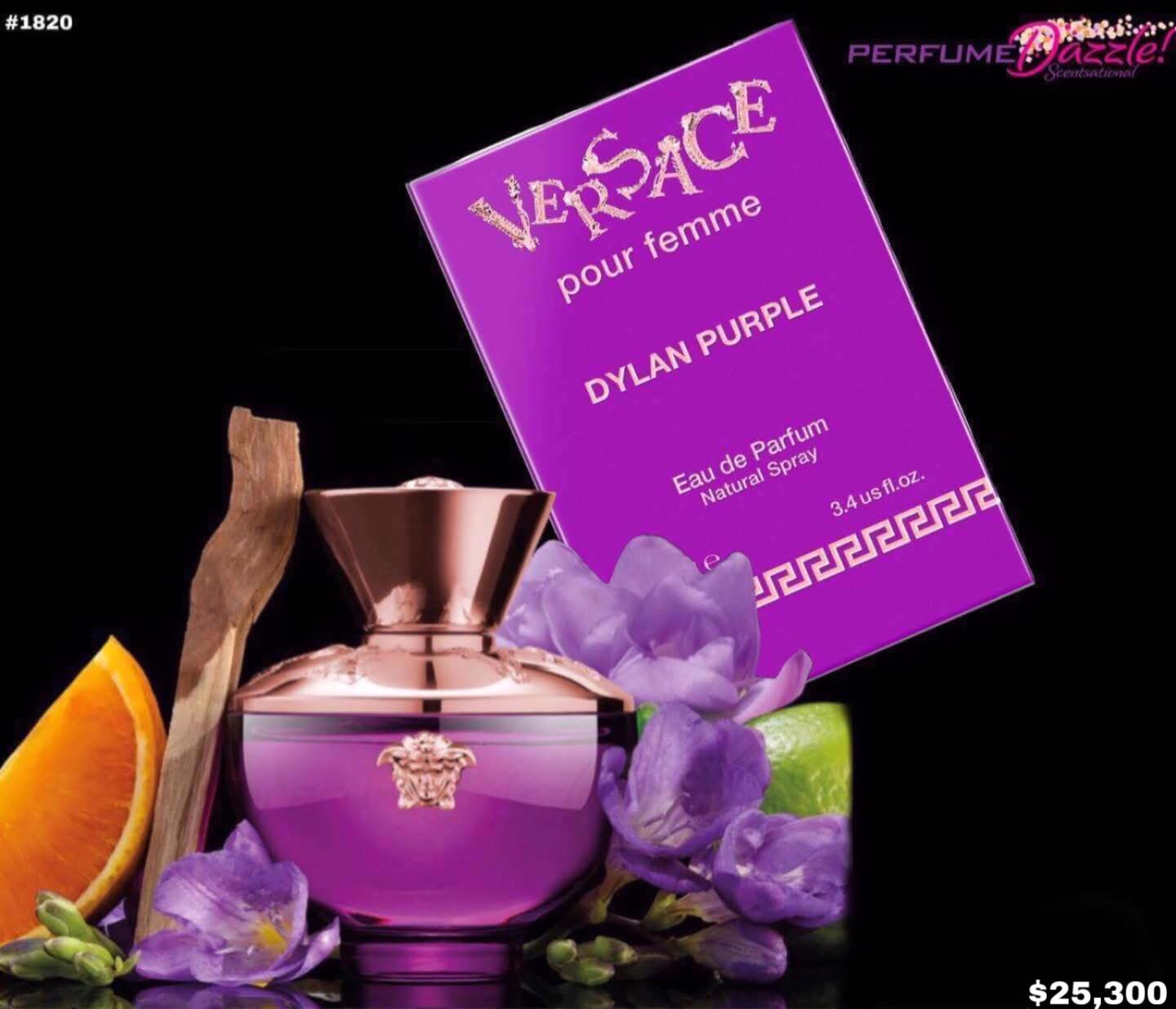 Versace Dylan Purple by Versace 100ml EDP Spray Women -$25,300 
