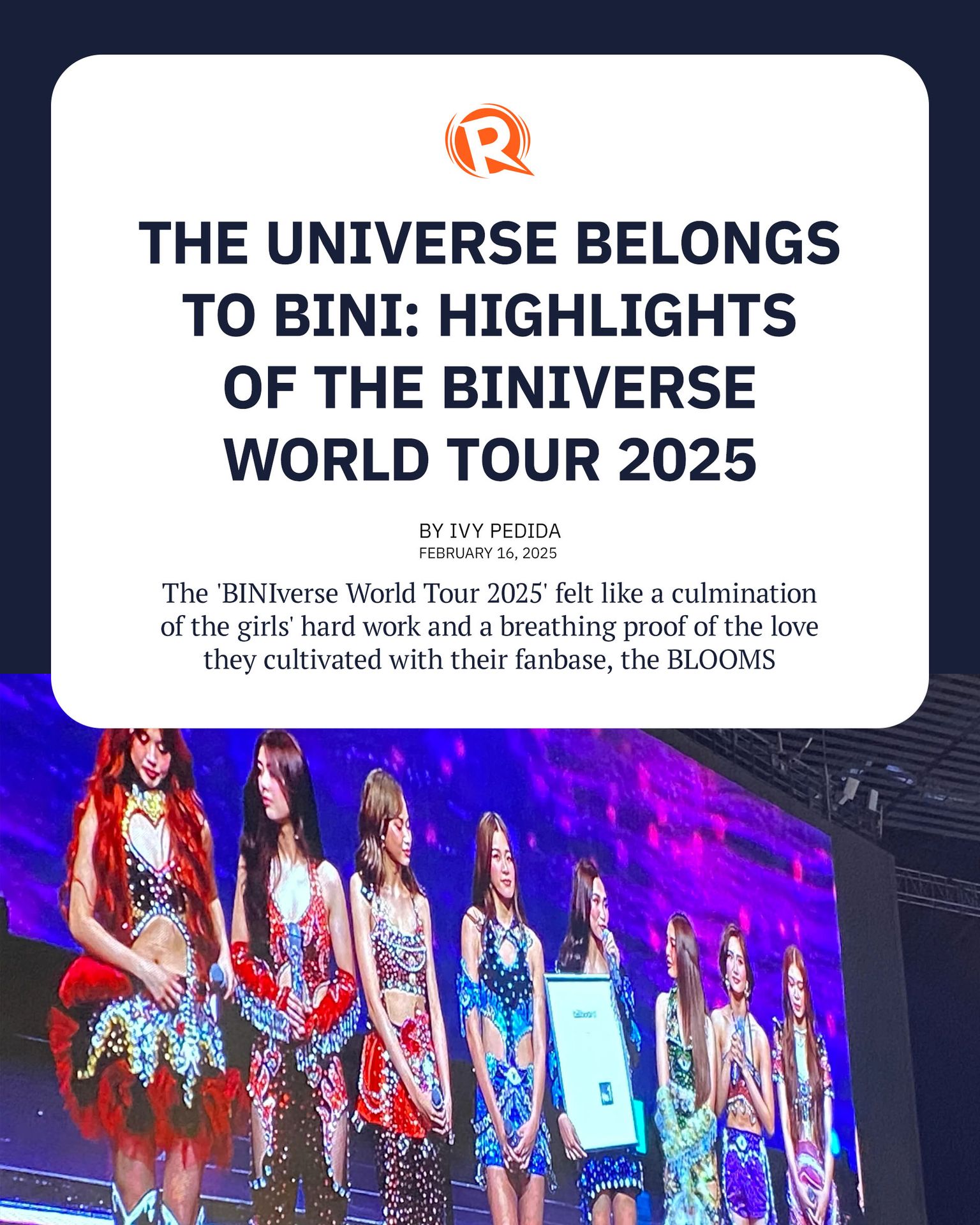 Rappler - BINI is on a once in a lifetime generational run, and it was ...