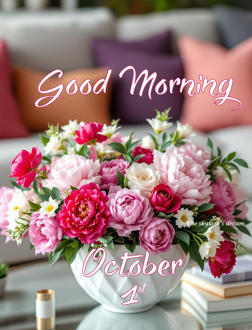 The skylark's - Good Morning Happy first day of October Happy new day # ...
