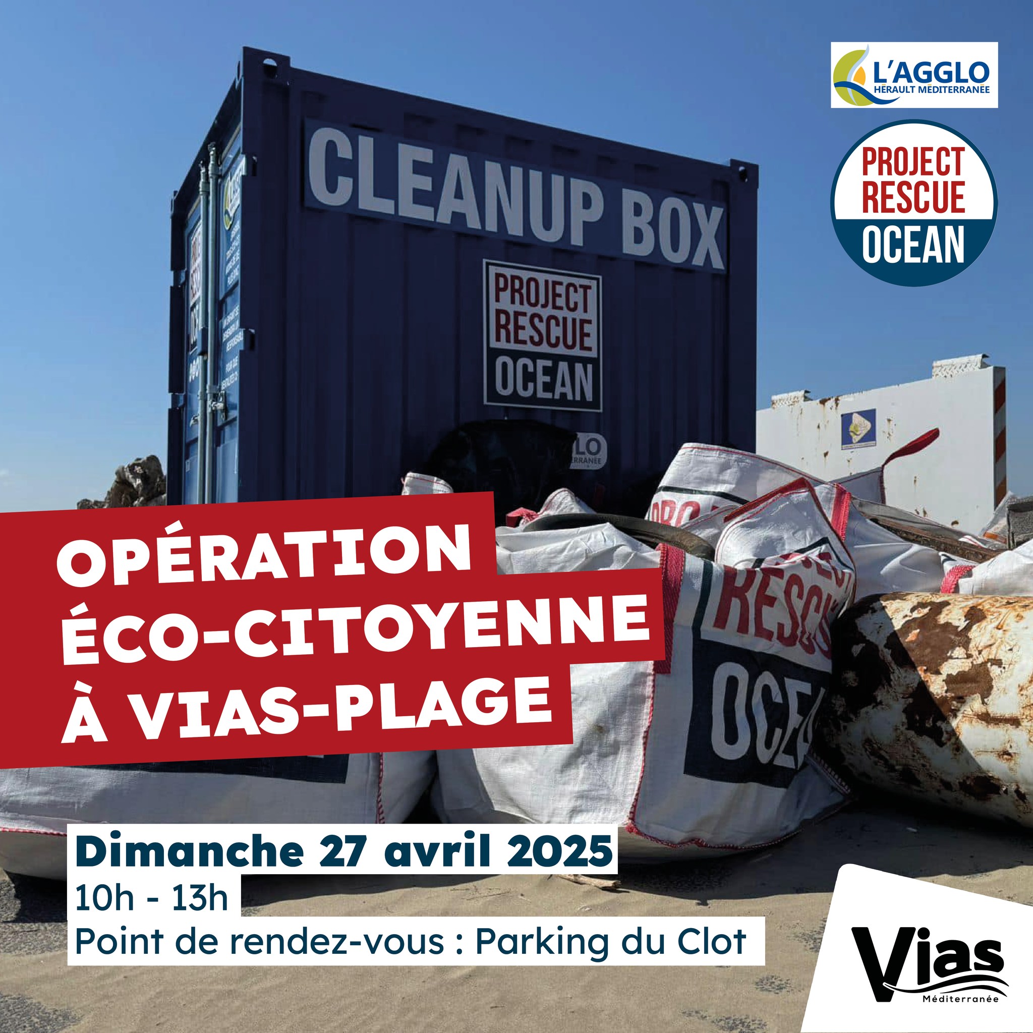 Vias - ENVIRONNEMENT 🌿 👉 Project Rescue Ocean vous invite à une ...