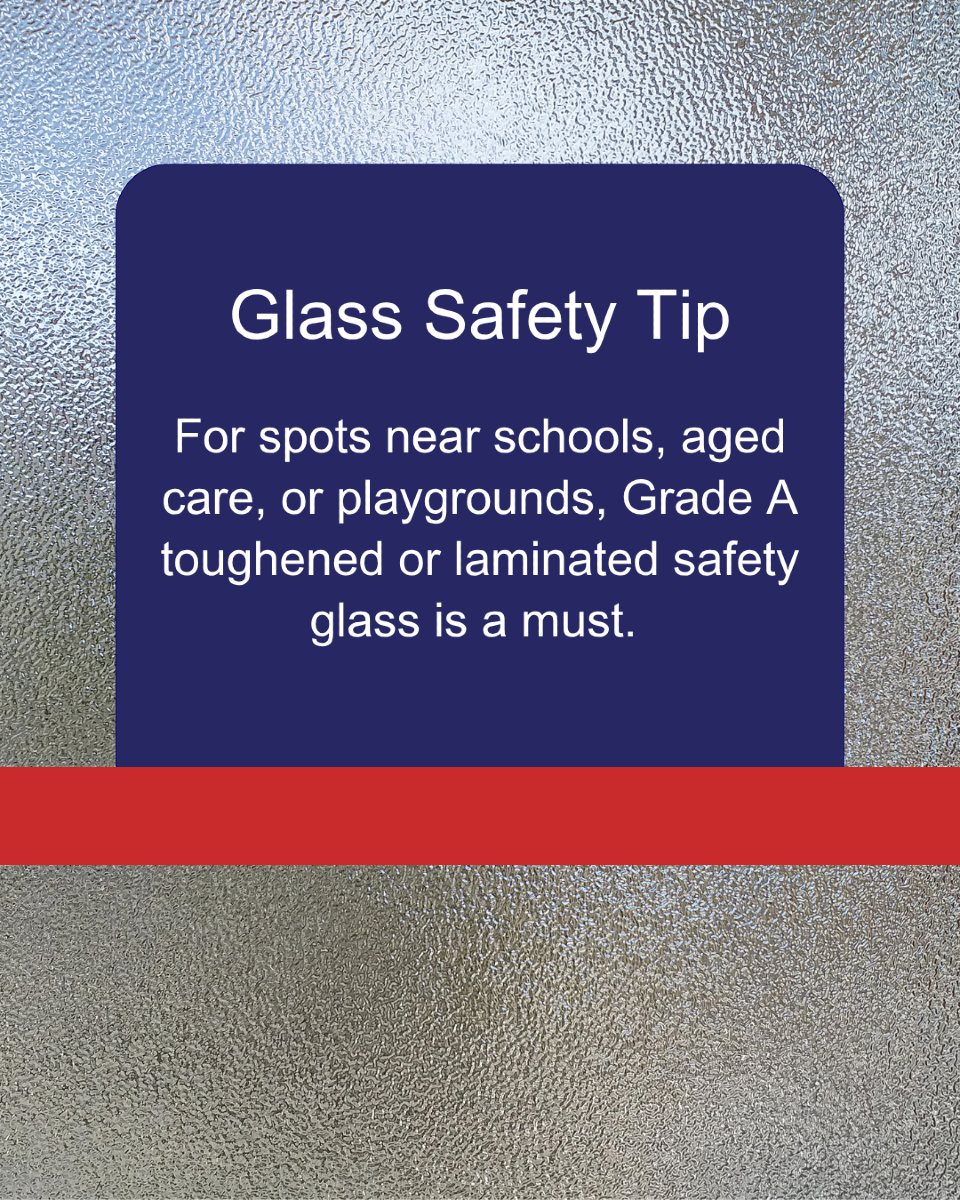 True - 🛠️ Glass Safety Tip of the Month Not all glass is created equal ...