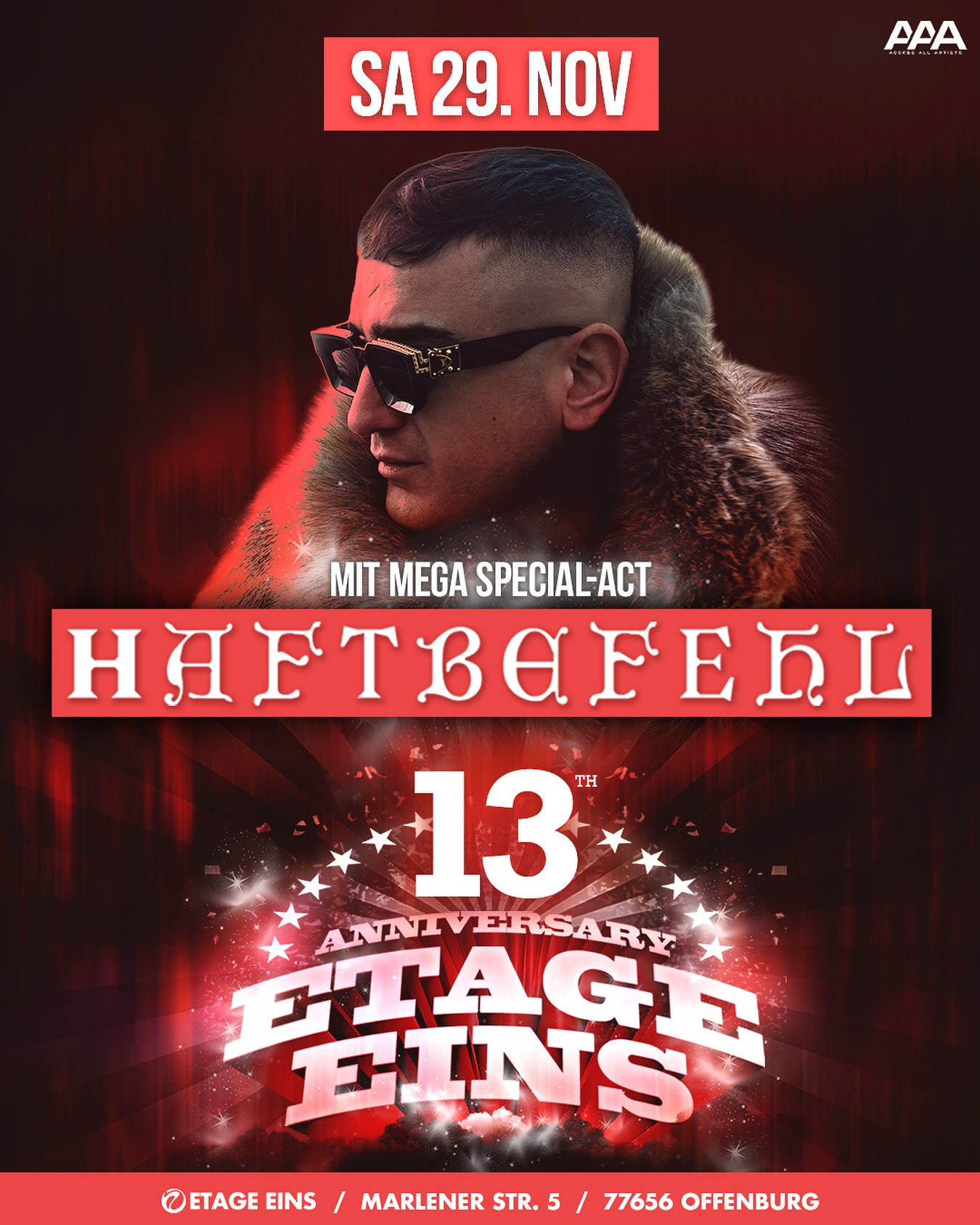 ETAGE - 13 Jahre ETAGE EINS – und wir feiern mit einer Legende! 🤯 ...