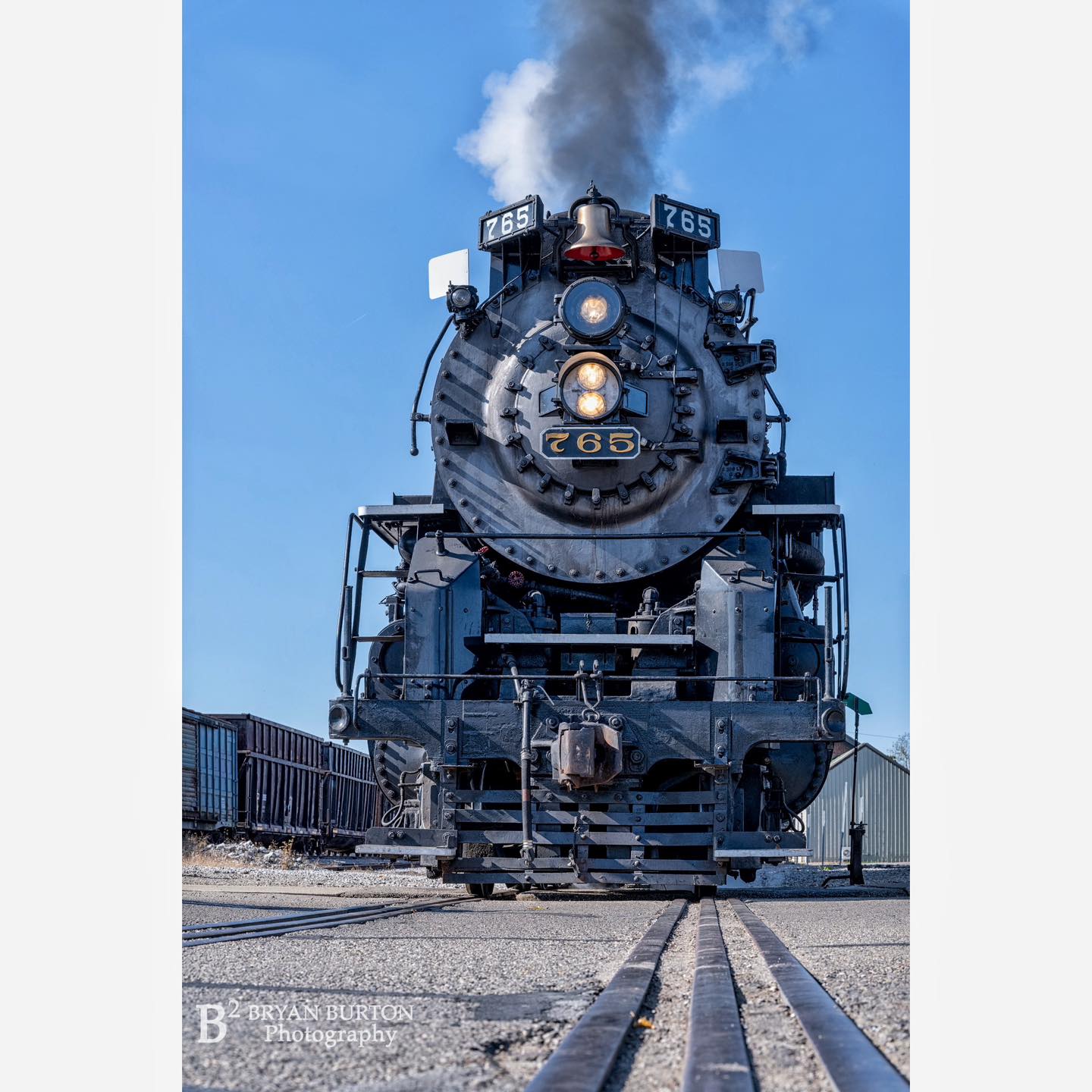 Nickel Plate Road 765 at Hillsdale during the Fall Colors Steam