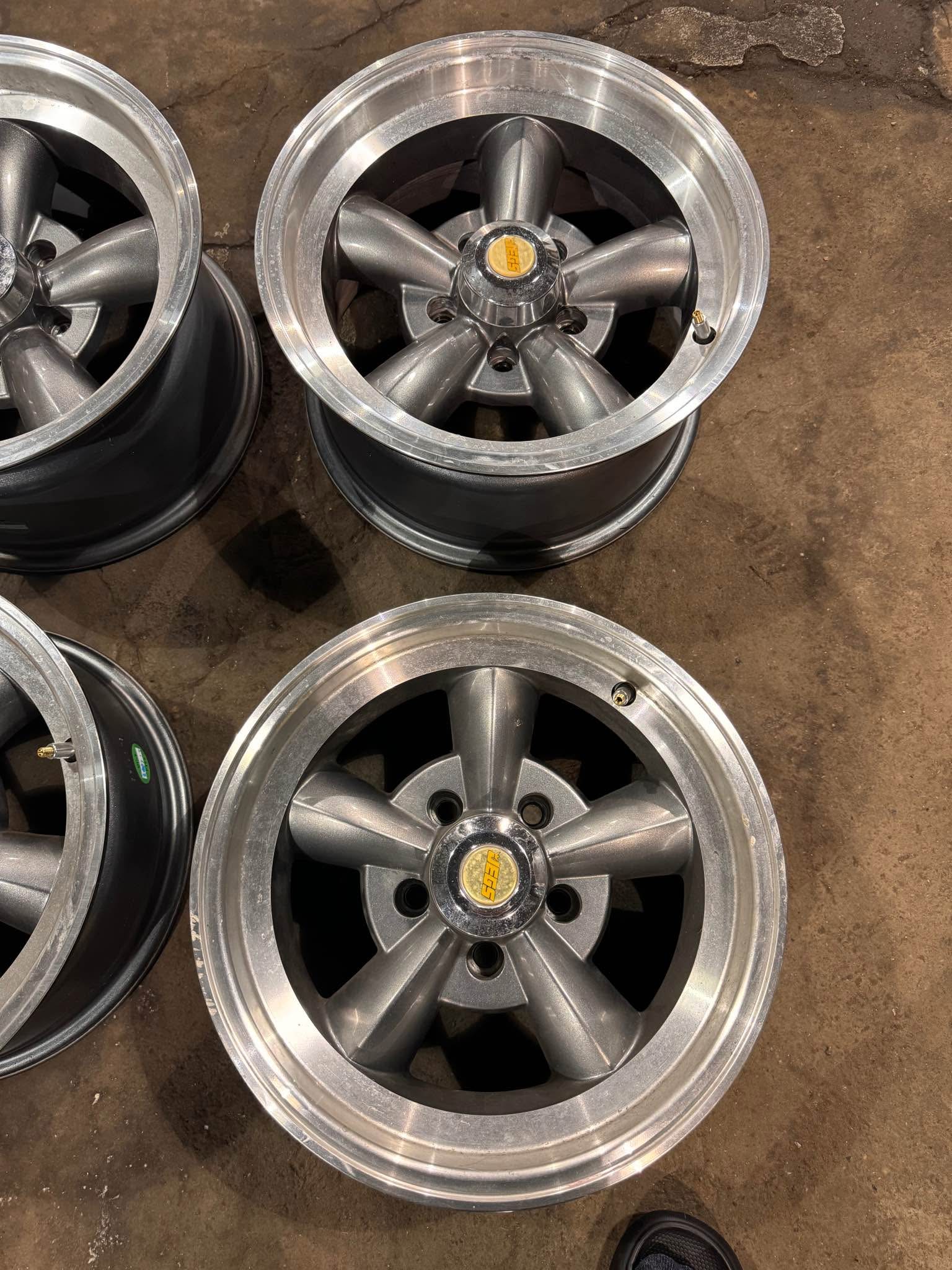 Jegs torque thrust style rims staggered 5x4.75 - Car Wheels, Tires ...