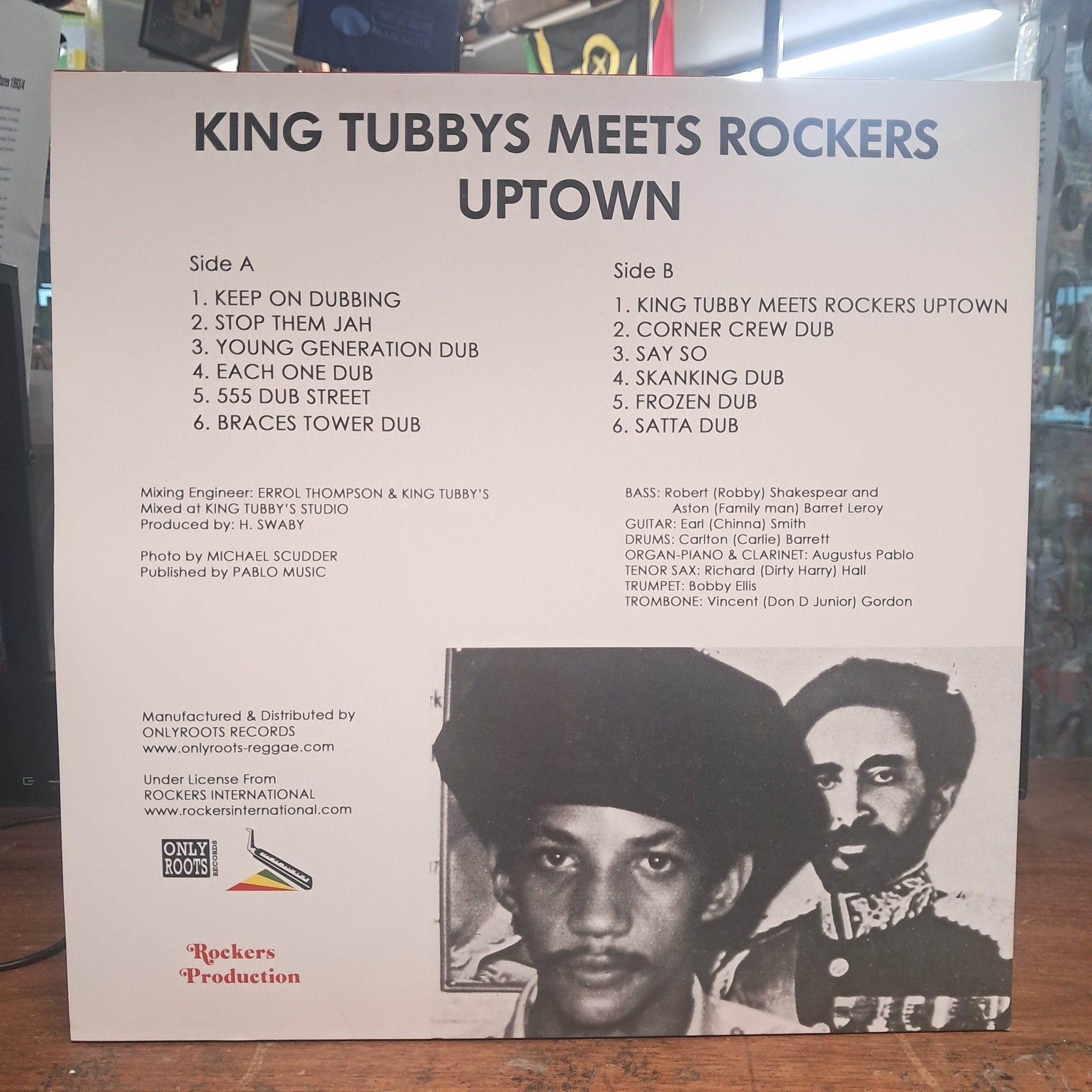 Augustus Pablo King Tubby Meets Rockers Uptown reissue