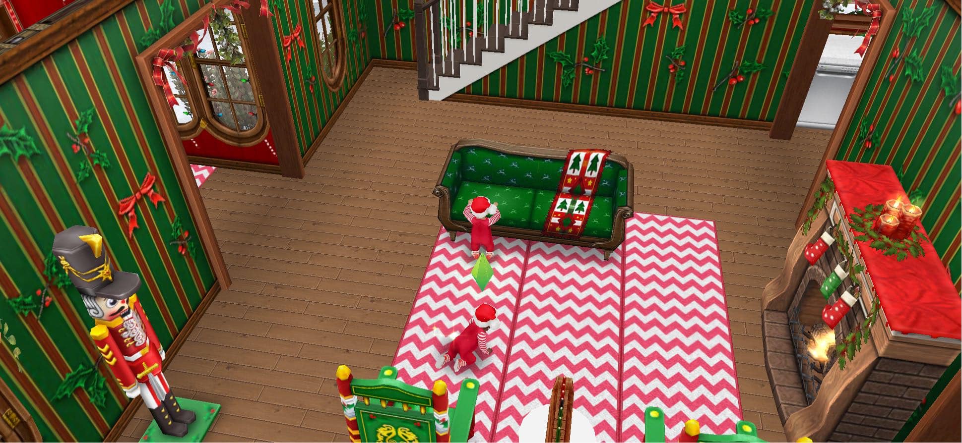 My sims had friends Christmas today