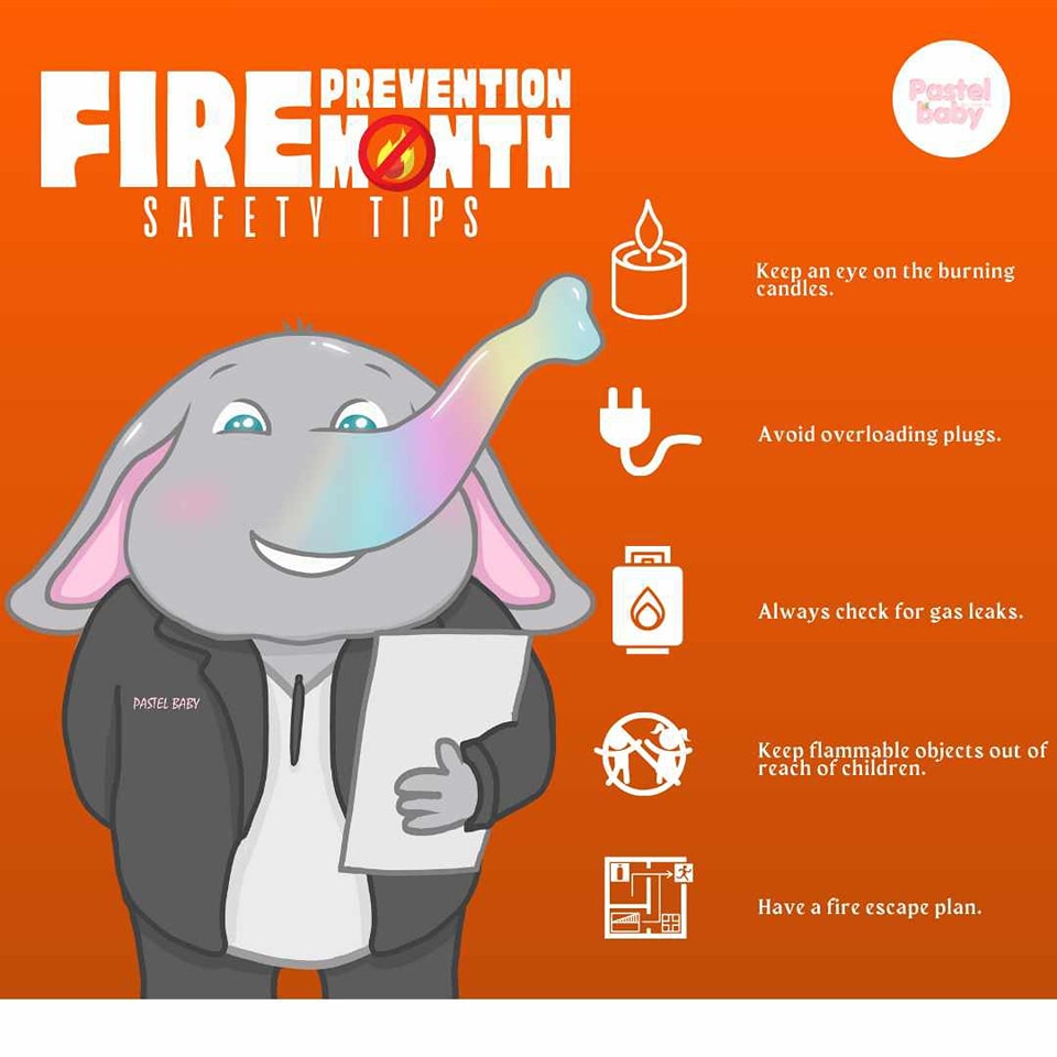 Pastel - Stay safe, stay prepared! 🔥 March is Fire Prevention Month ...