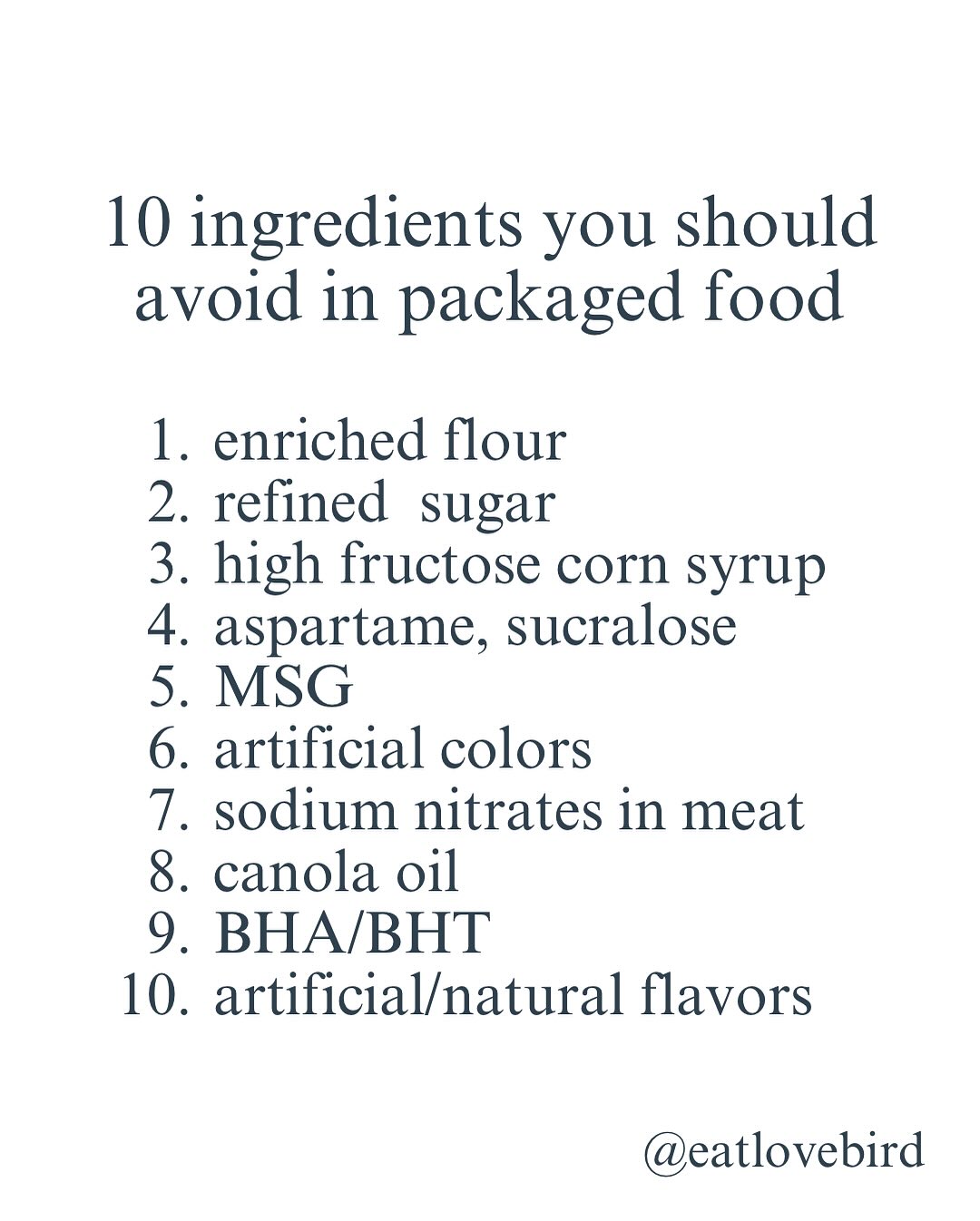 What Ingredients Should I Avoid In Nurdovas