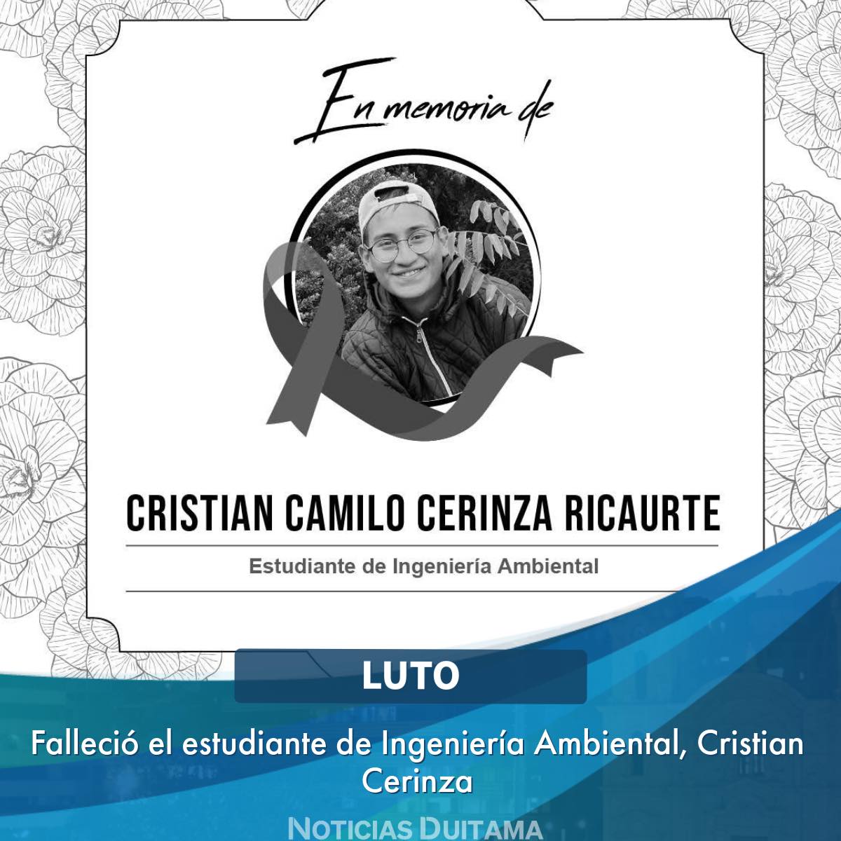 Noticias - LUTO: Falleció el estudiante de Ingeniería Ambiental de la ...