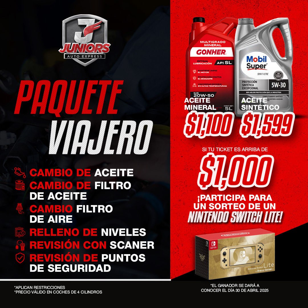 🚗 ¡Viaja sin preocupaciones con... - Juniors Auto Express | Facebook