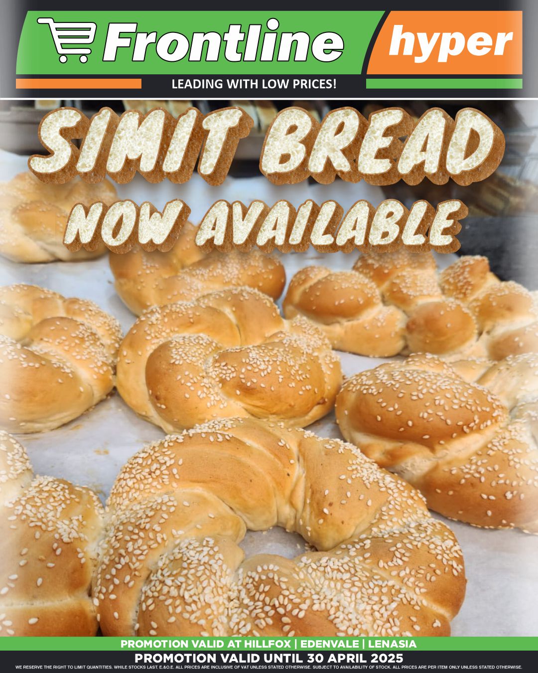 Frontline Hyper Hillfox - 🥖 Fresh & Fluffy! Simit Bread is now ...