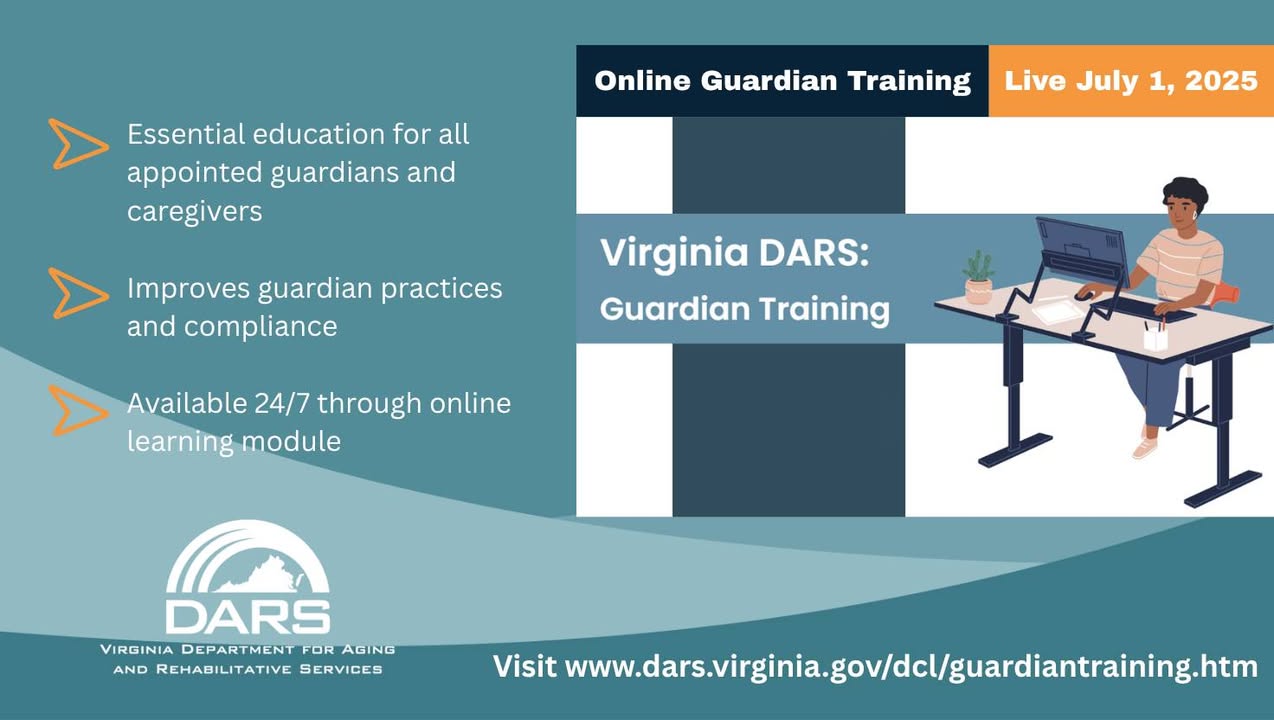 DARS launched a new online training on July 1, 2025, for all Virginia ...
