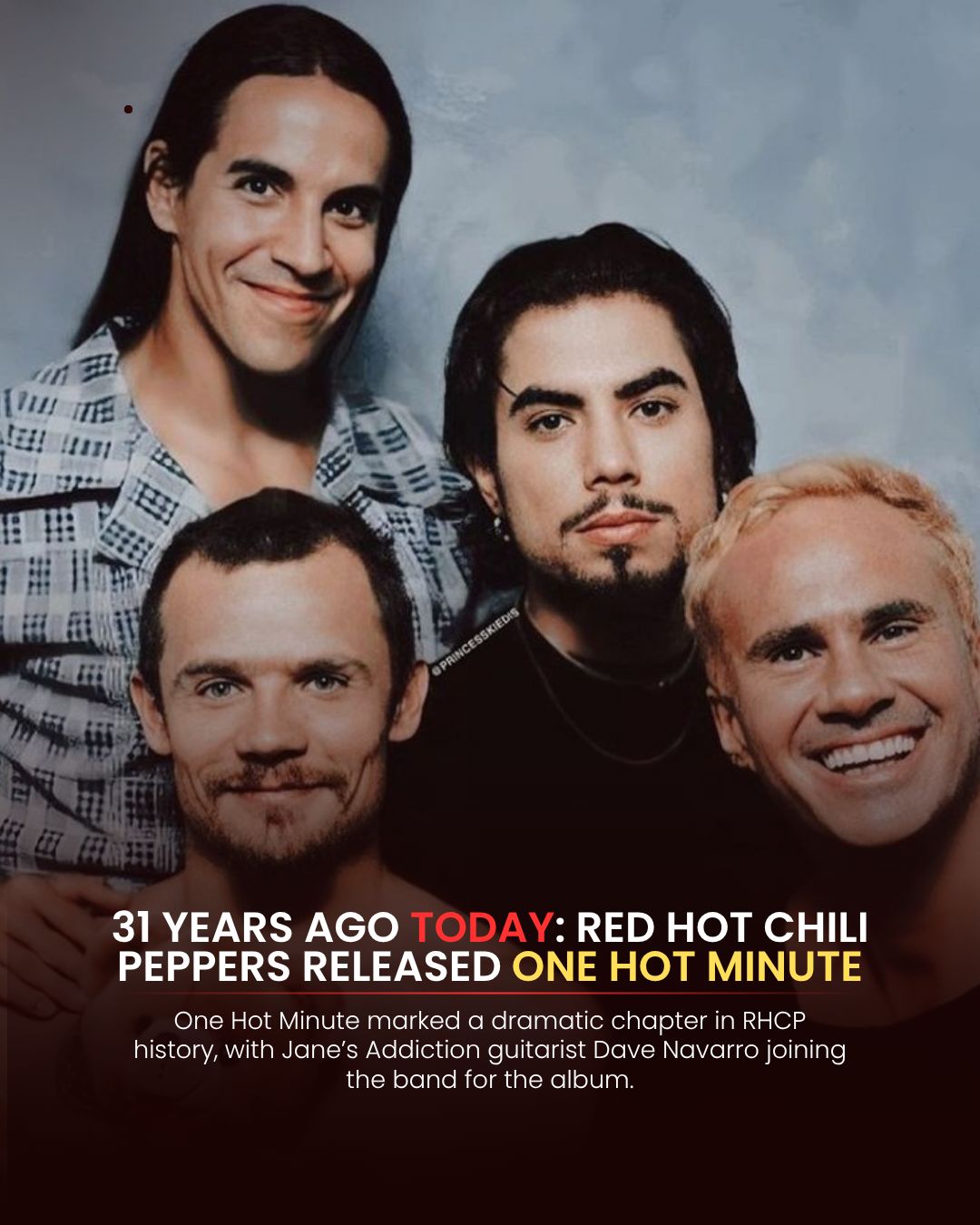 On this day in 1995, RHCP released One Hot Minute, their boldest