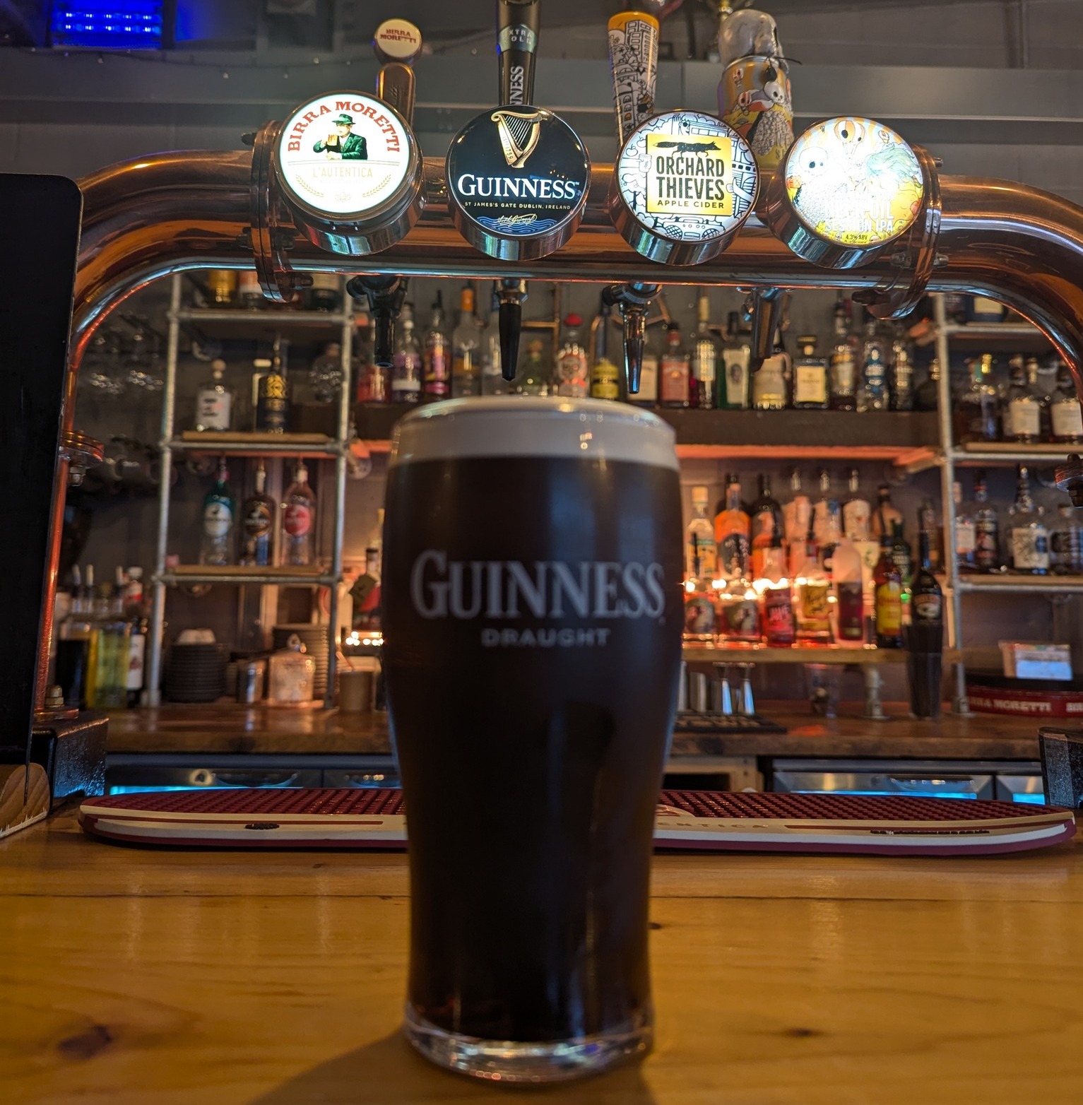 Clockwork - The wait is finally over!! Guinness has been installed and ...