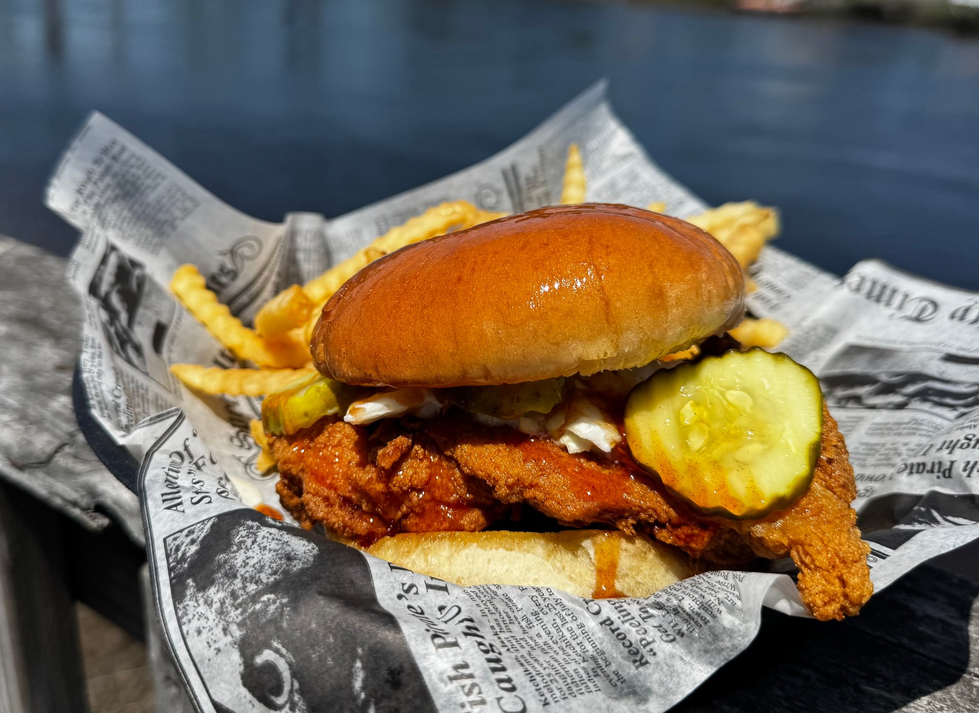 New on the Menu: Hot Honey Chicken... - Captain Archie's | Facebook
