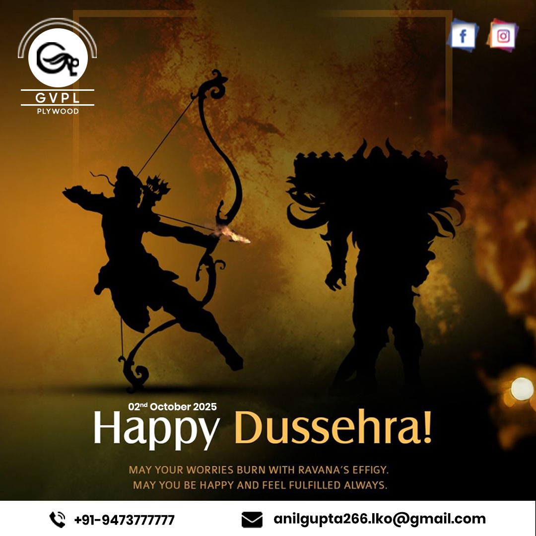 GVPL - Happy Dussehra May this Dussehra burn away all your worries with ...