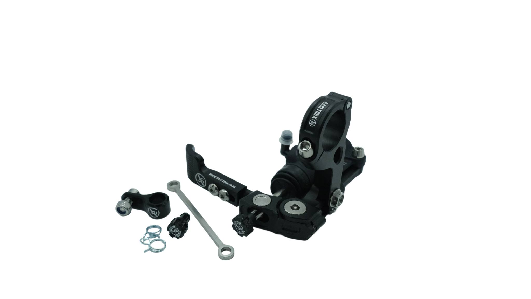 Drag specialties 148010-BC422 Rear Brake Master Cylinder Silver Motardinn