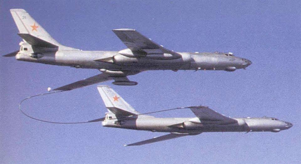 VVS - The Tupolev Tu-16Z was a tactical in-flight refueling tanker ...