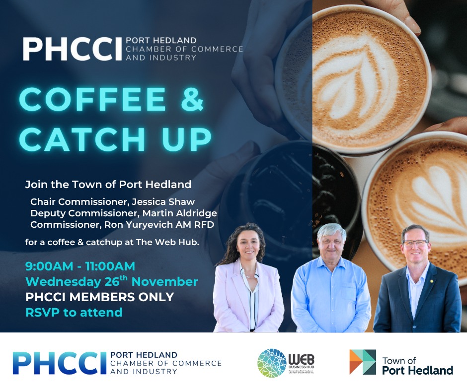 Port - ☕ Coffee & Catch Up with the Town of Port Hedland Strictly PHCCI ...