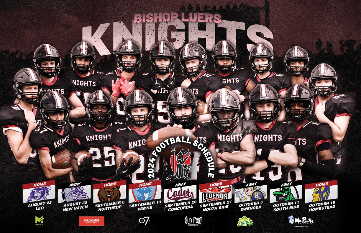 Our 2024 schedule is set!... - Bishop Luers Football | Facebook