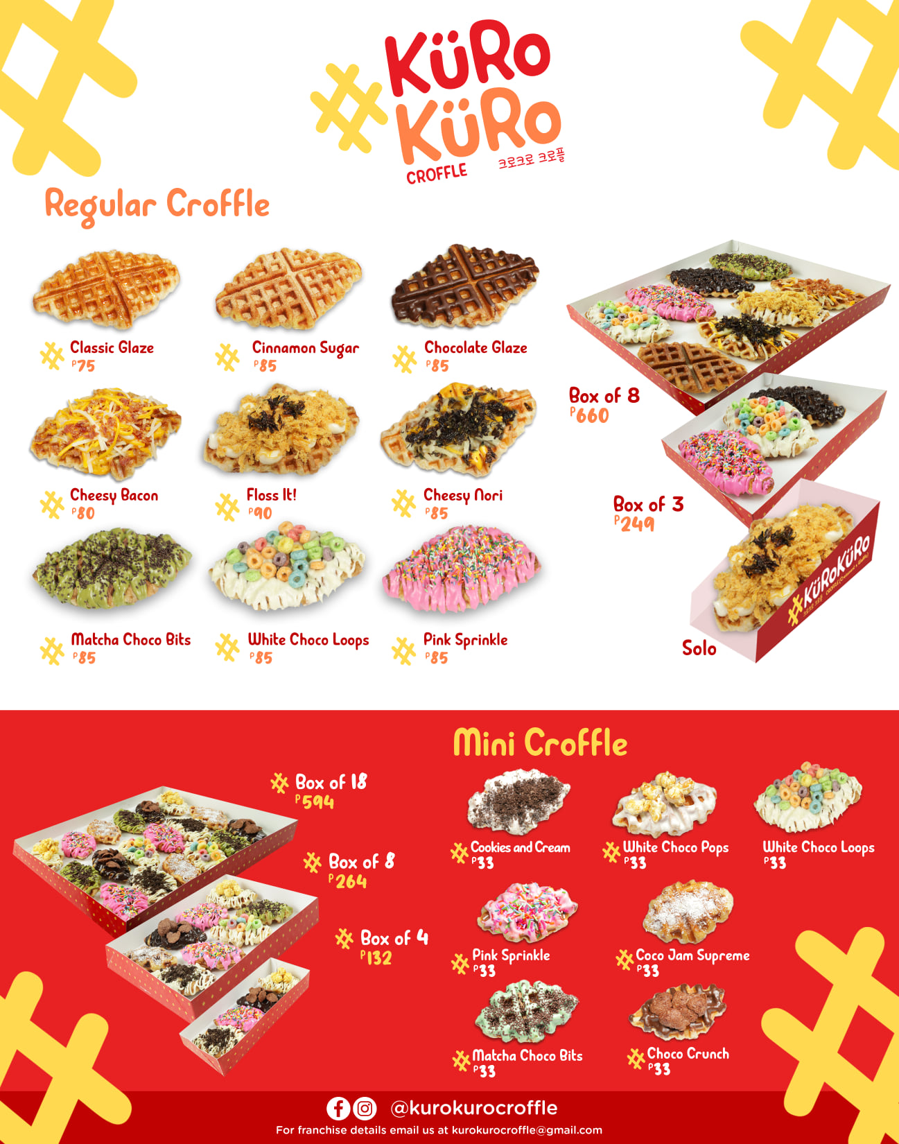 Kuro - ATTENTION ALL MAKATIZENS! 🥳 Kuro kuro croffles are now available ...