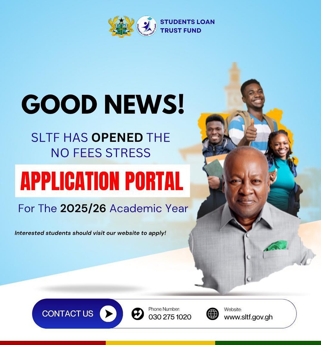 APPLICATION ALERT!!! The... - Students Loan Trust Fund Ghana | Facebook