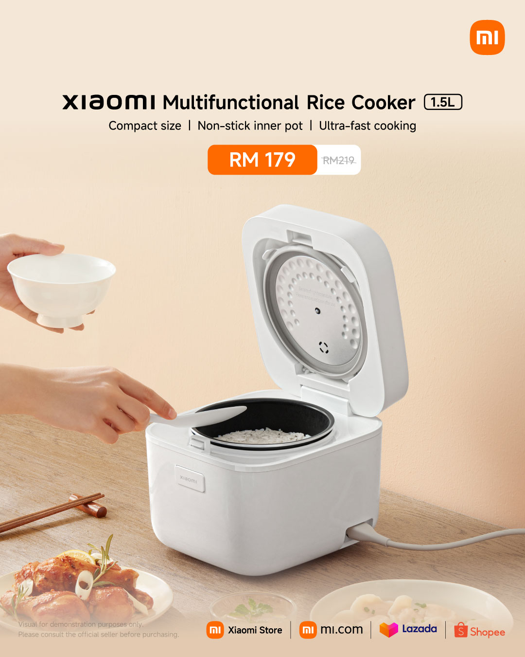 Xiaomi - ⏱️ Tired of waiting for your rice to cook? The Xiaomi ...